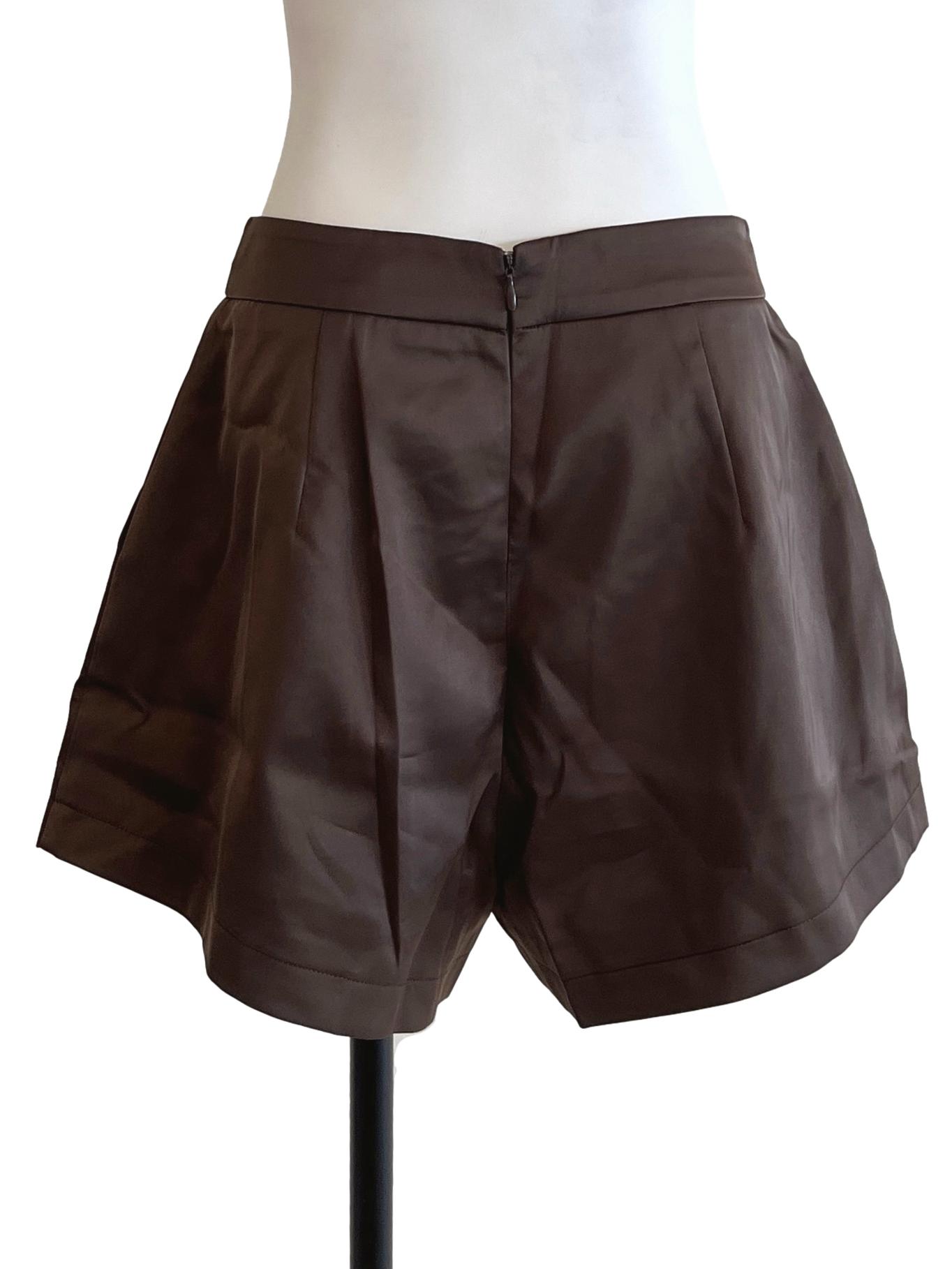 Walnut Brown Short Pants