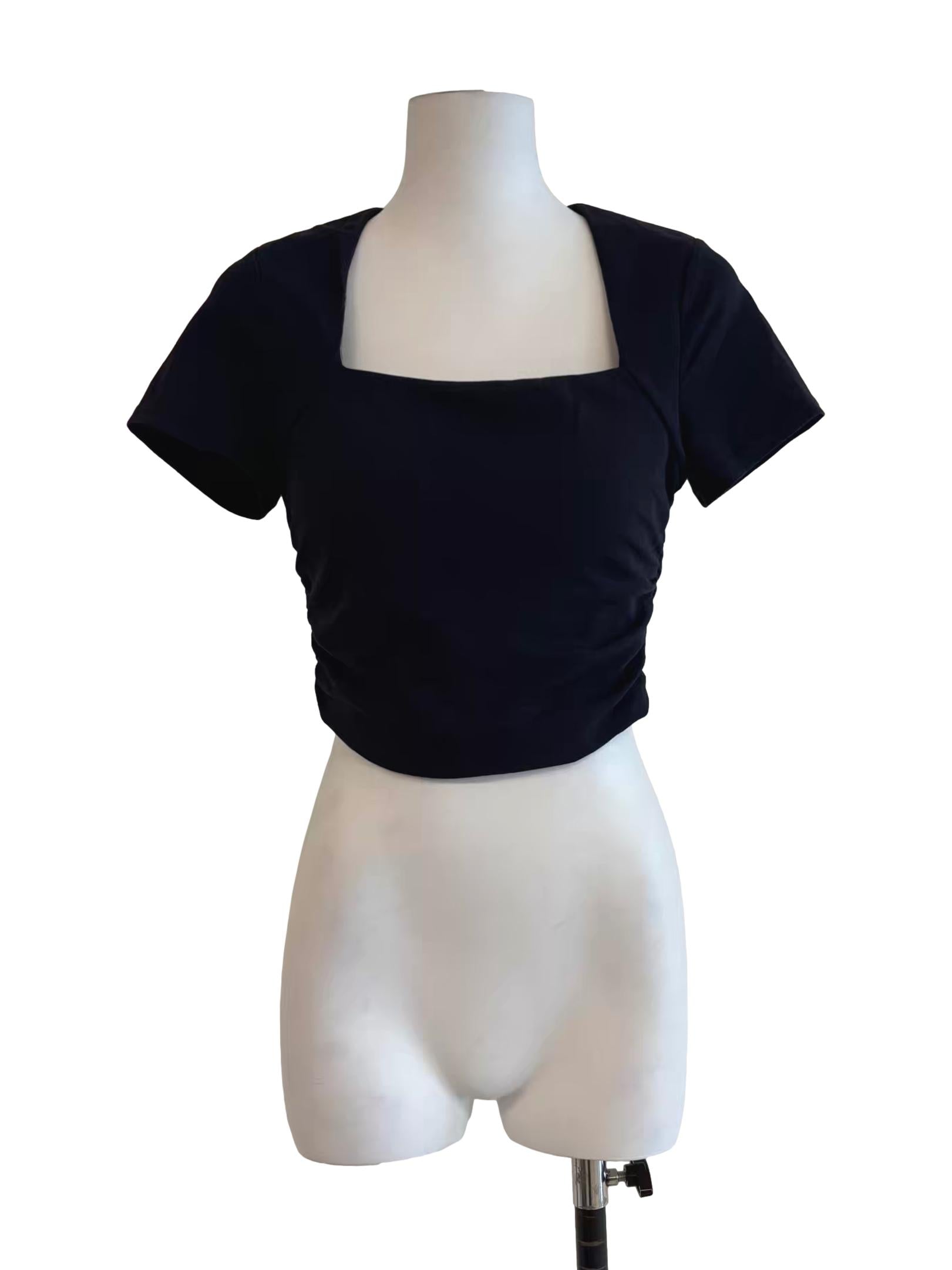 Navy Blue Padded Tank Top