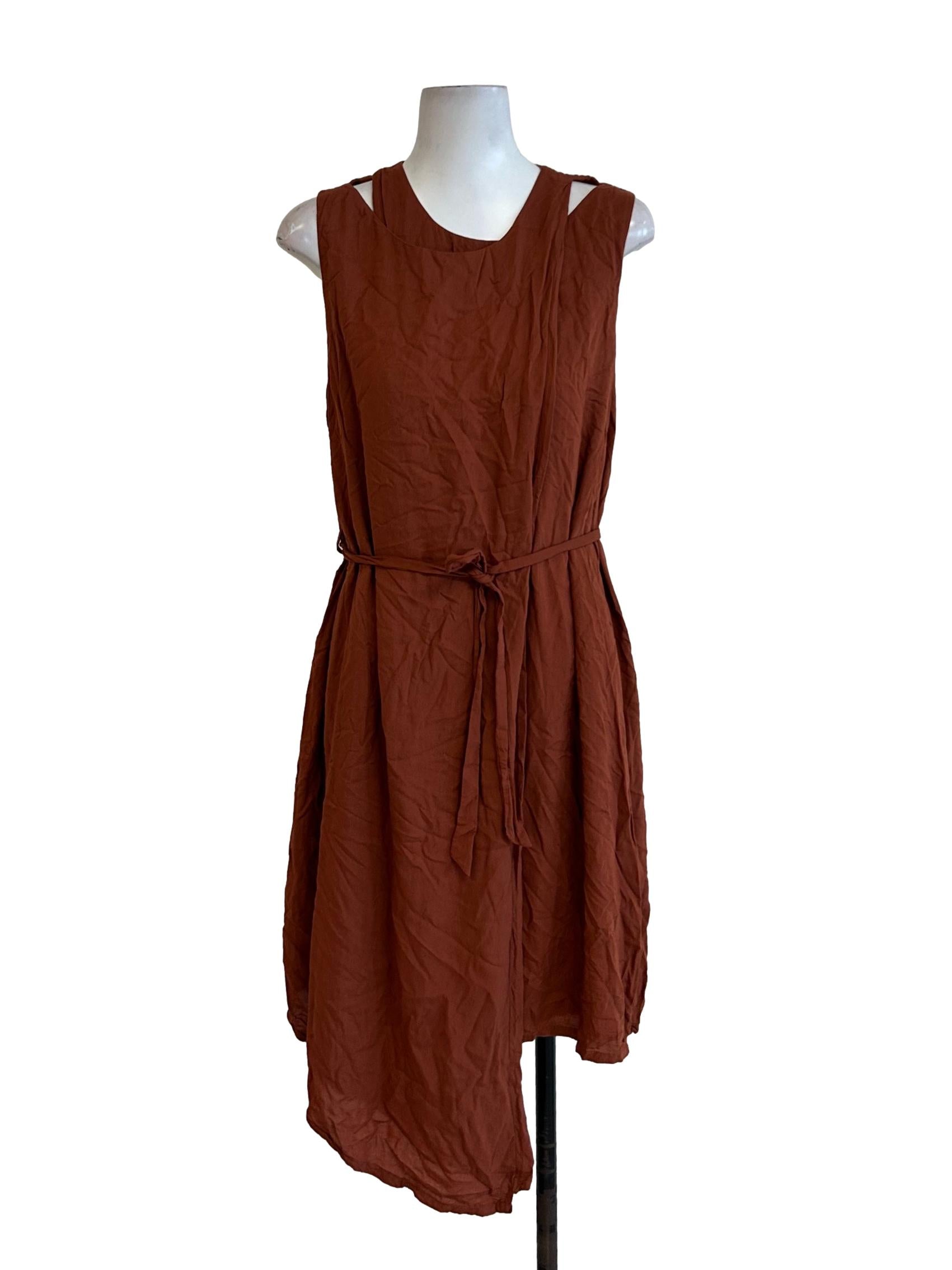 Funchal Dress In Dark Red CSN