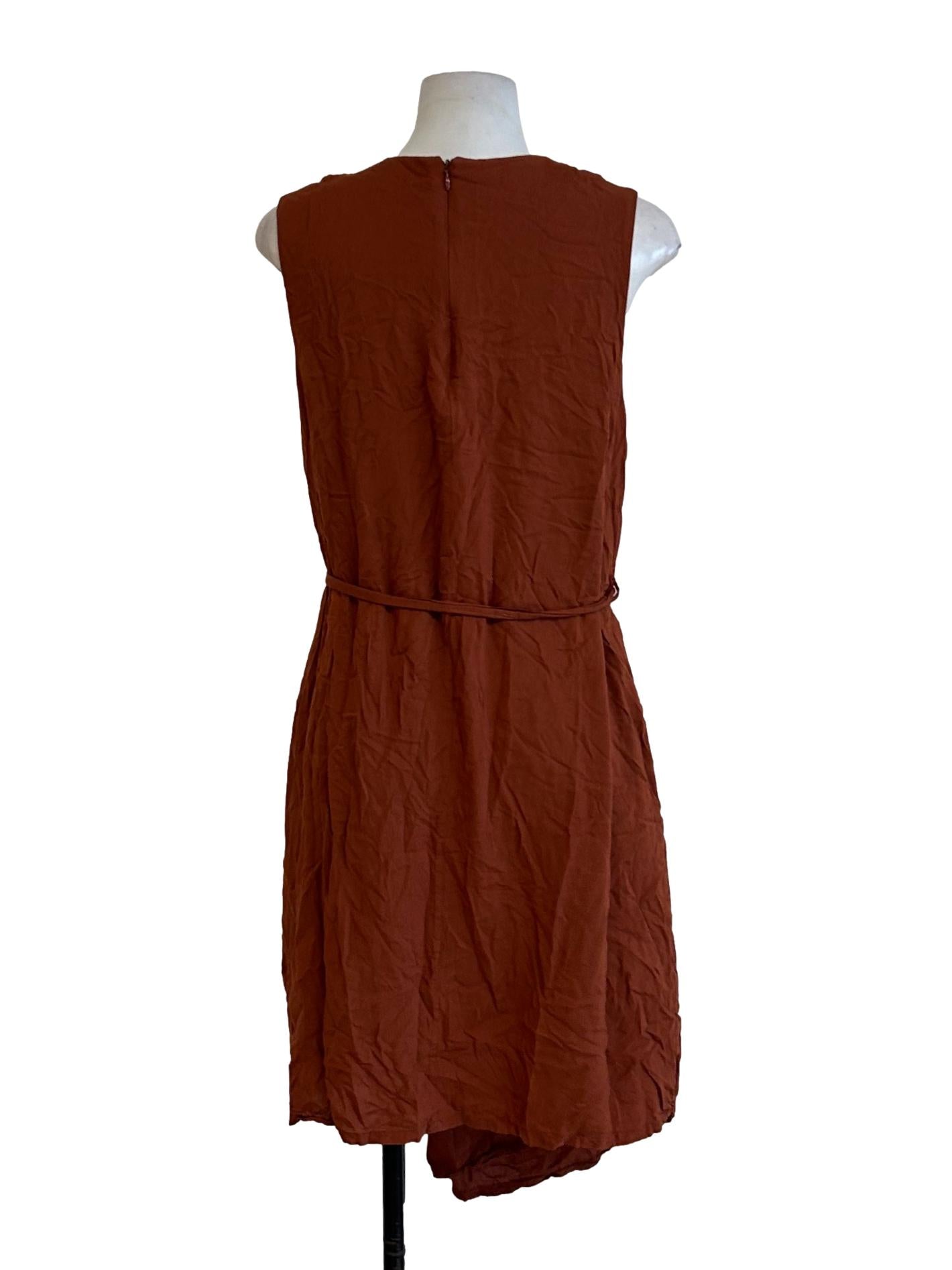 Funchal Dress In Dark Red CSN