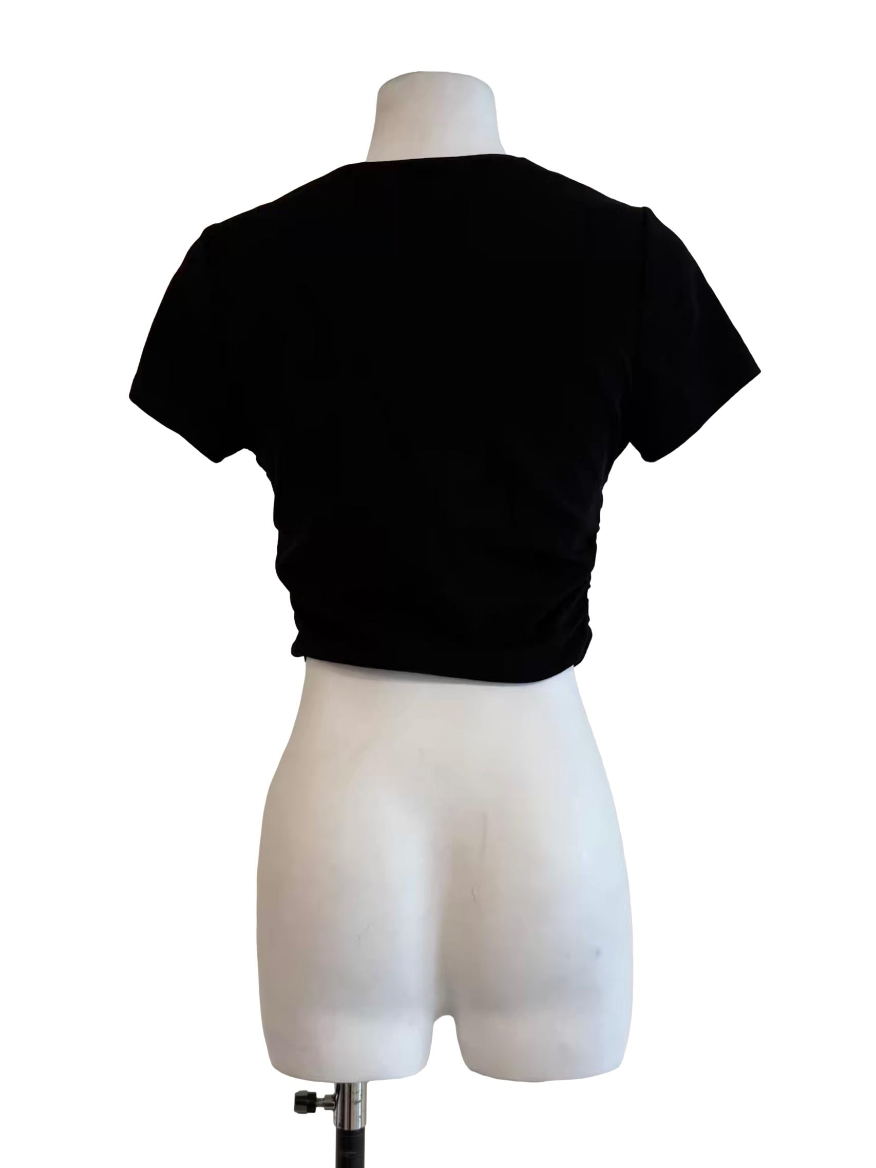 Rich Black Padded Tank Top