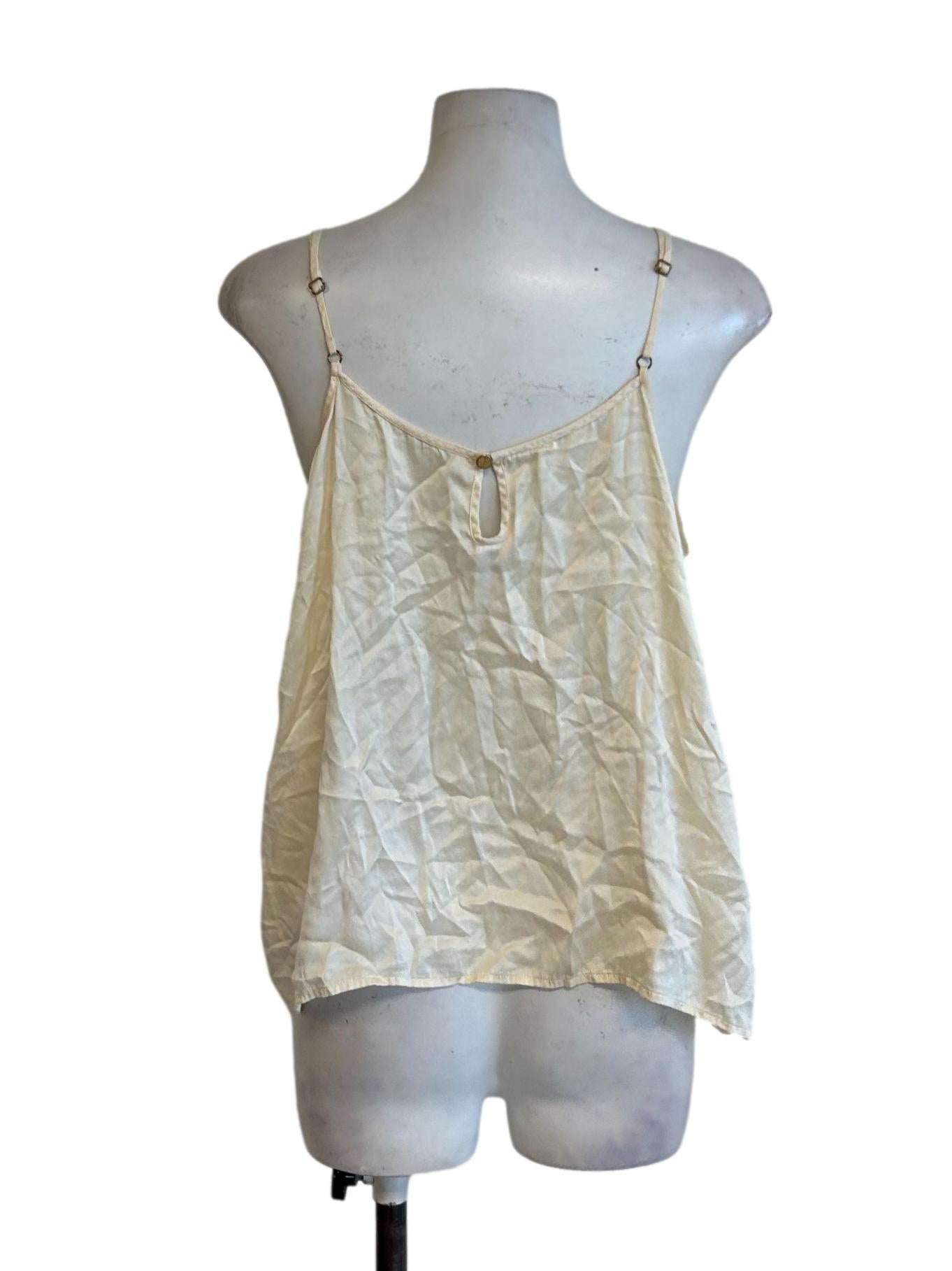 Kingston Cami Top In Pearl White CSN