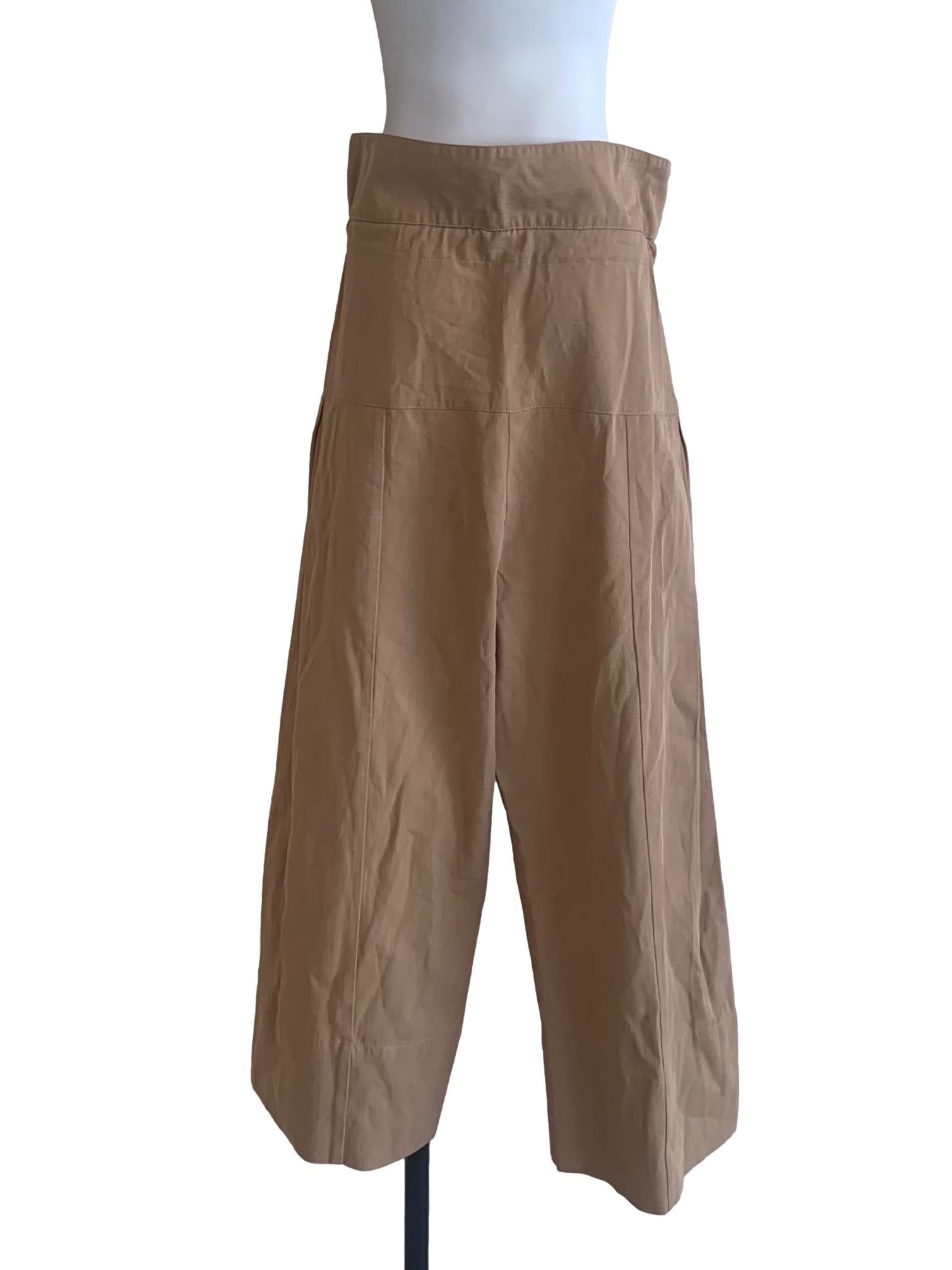 Tortilla Brown Wide Leg Pants