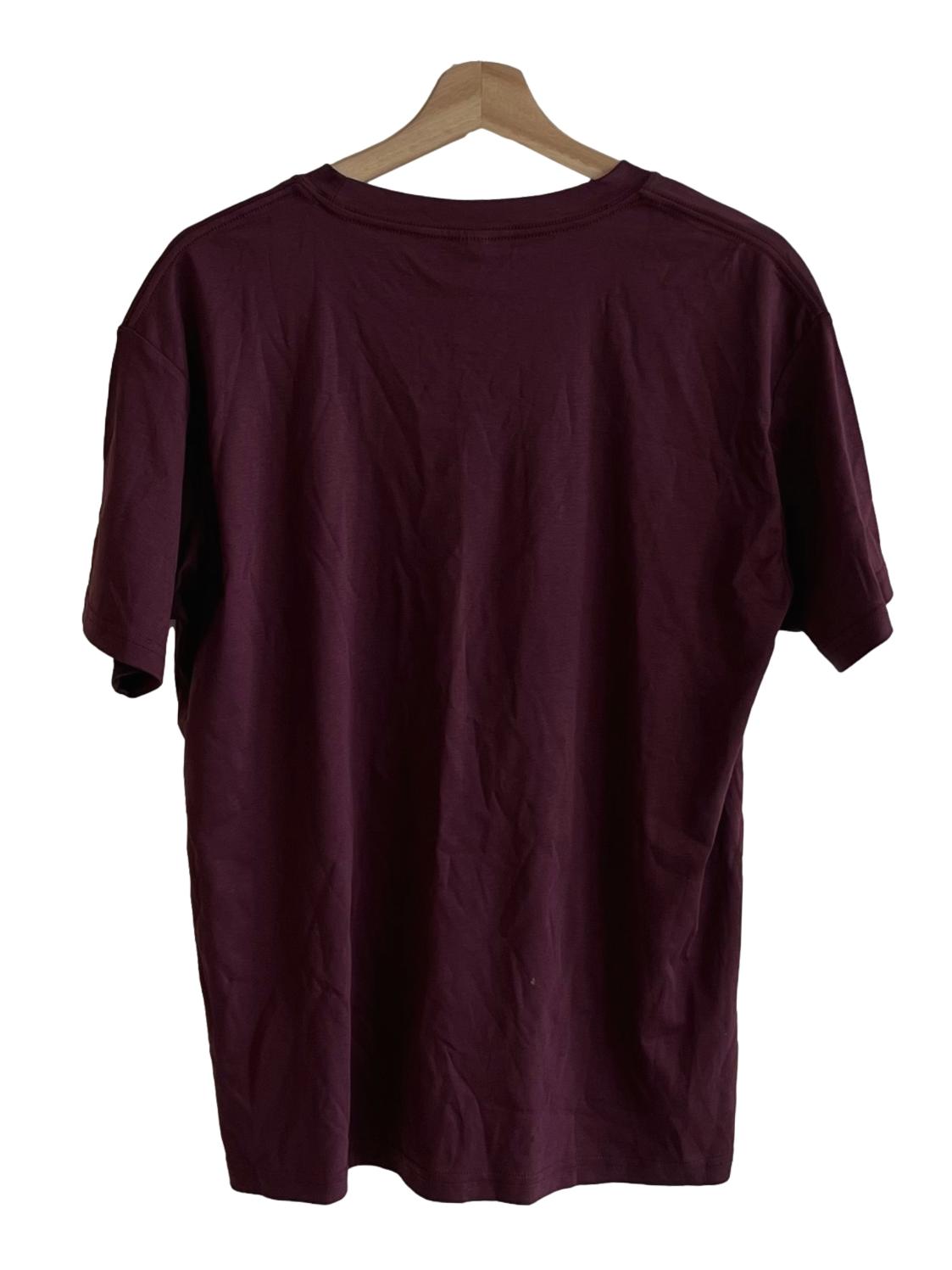 Mulberry Purple Jewel Neckline T-Shirt