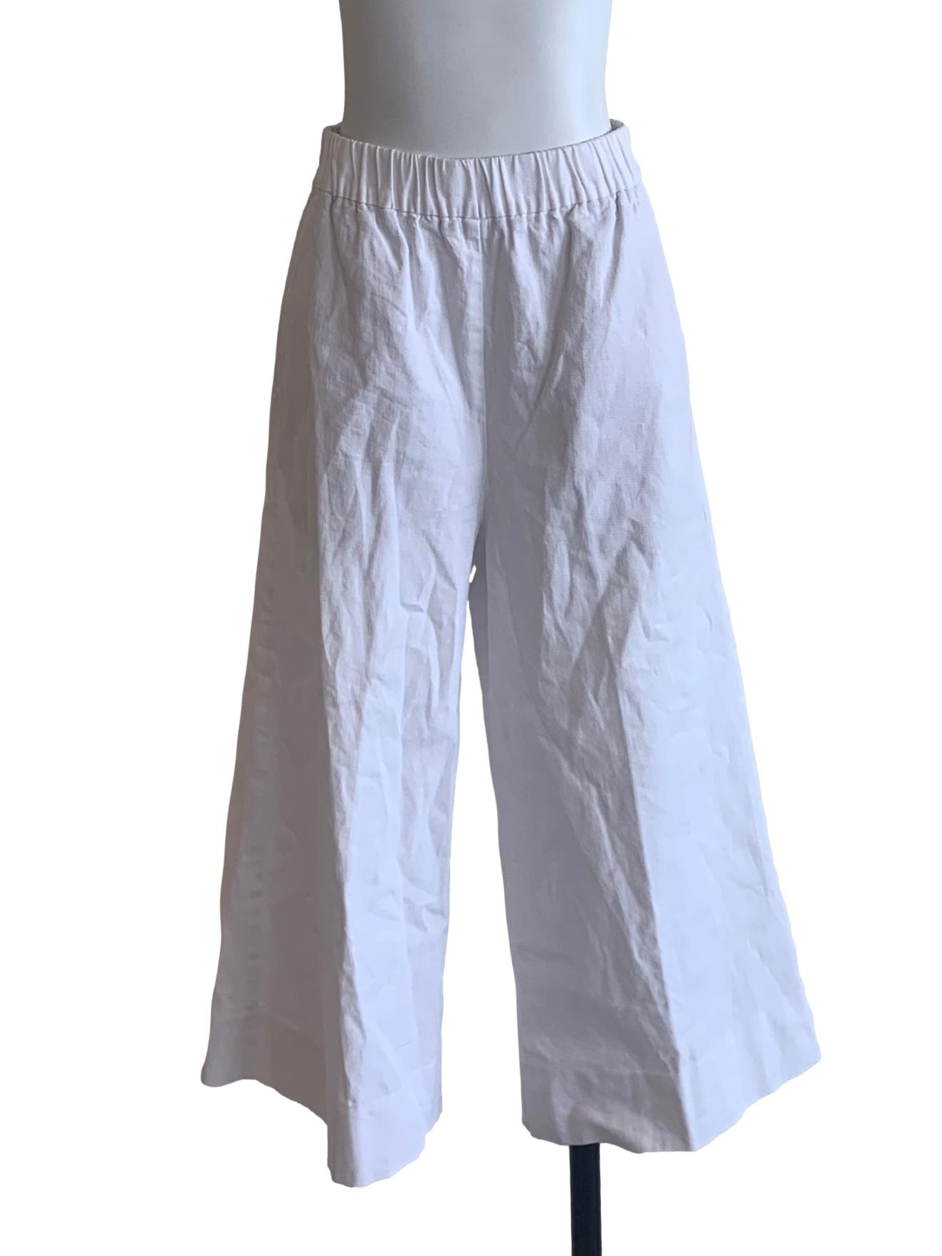 Snow White Wide Leg Pants
