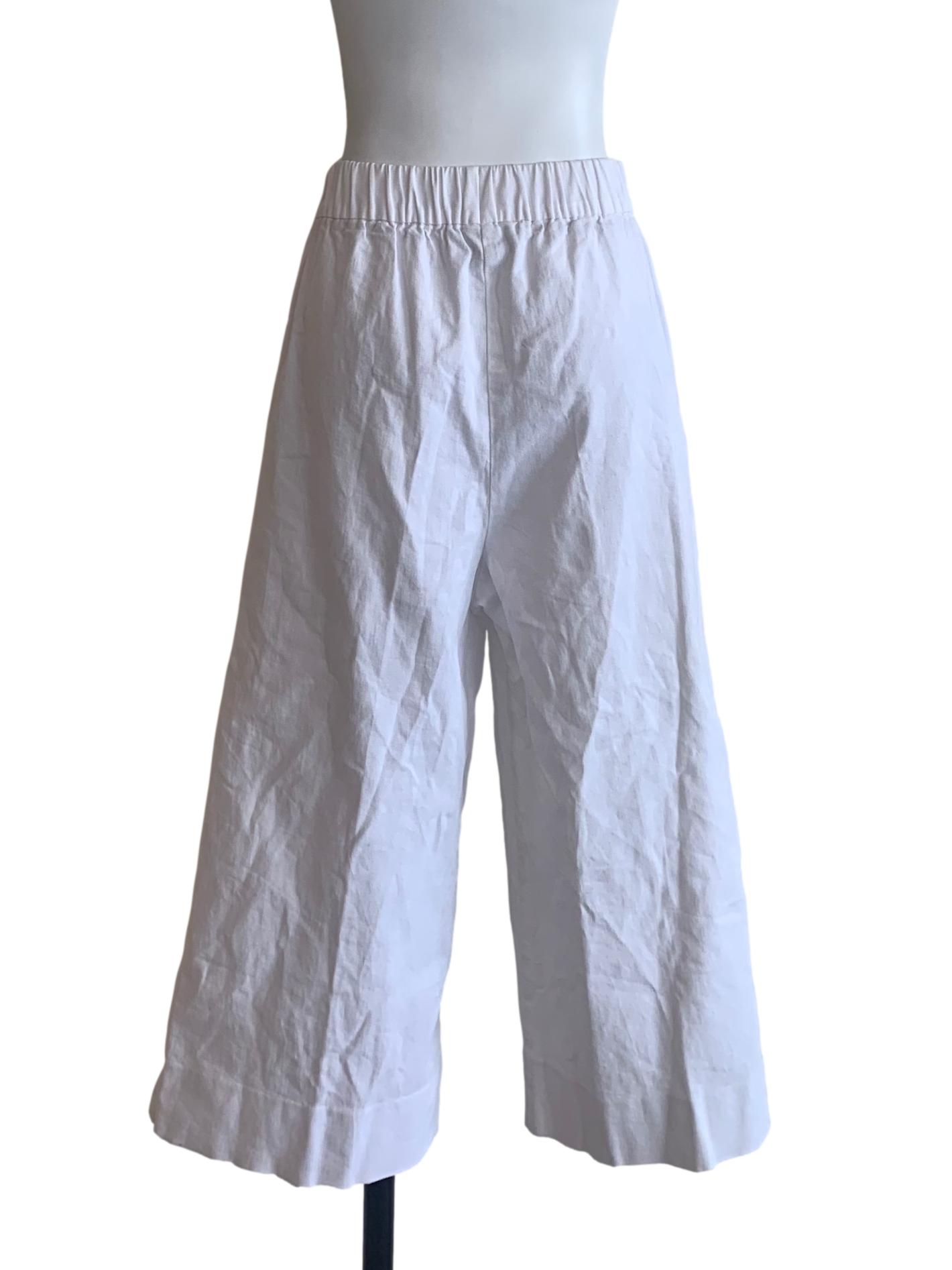 Snow White Wide Leg Pants