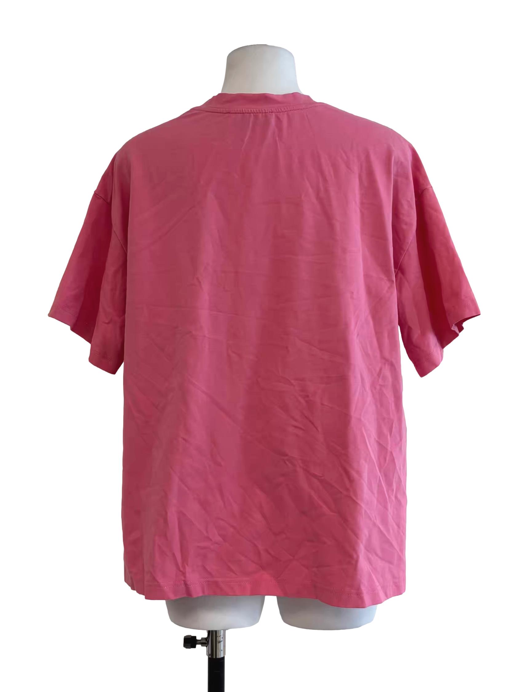 Punch Pink Oversized T-Shirt