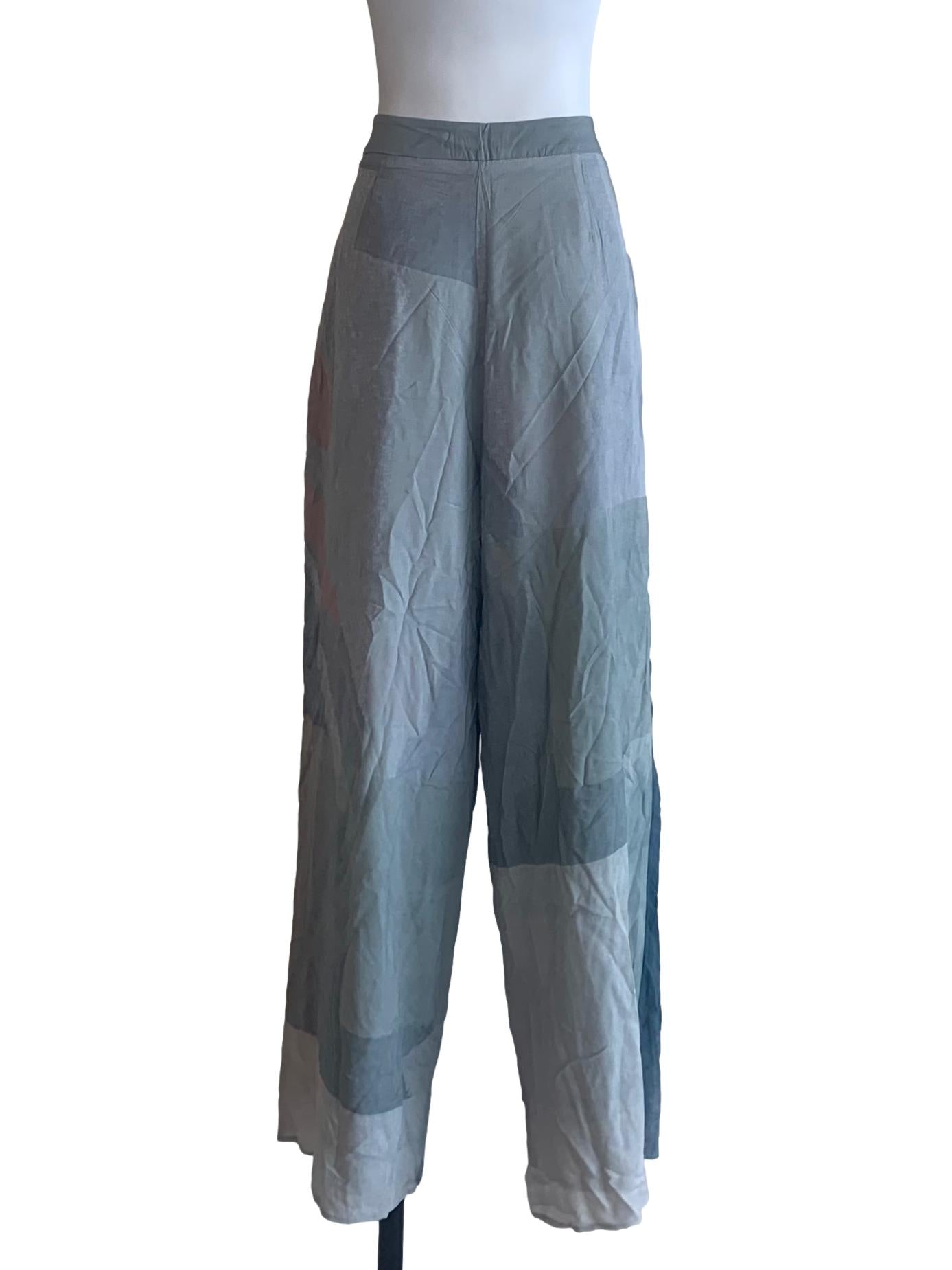 Blue Frame Relaxed Full-Length Pants OSN