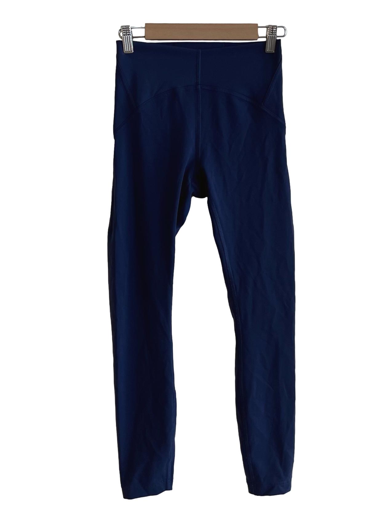 Navy Blue High Waisted Tights