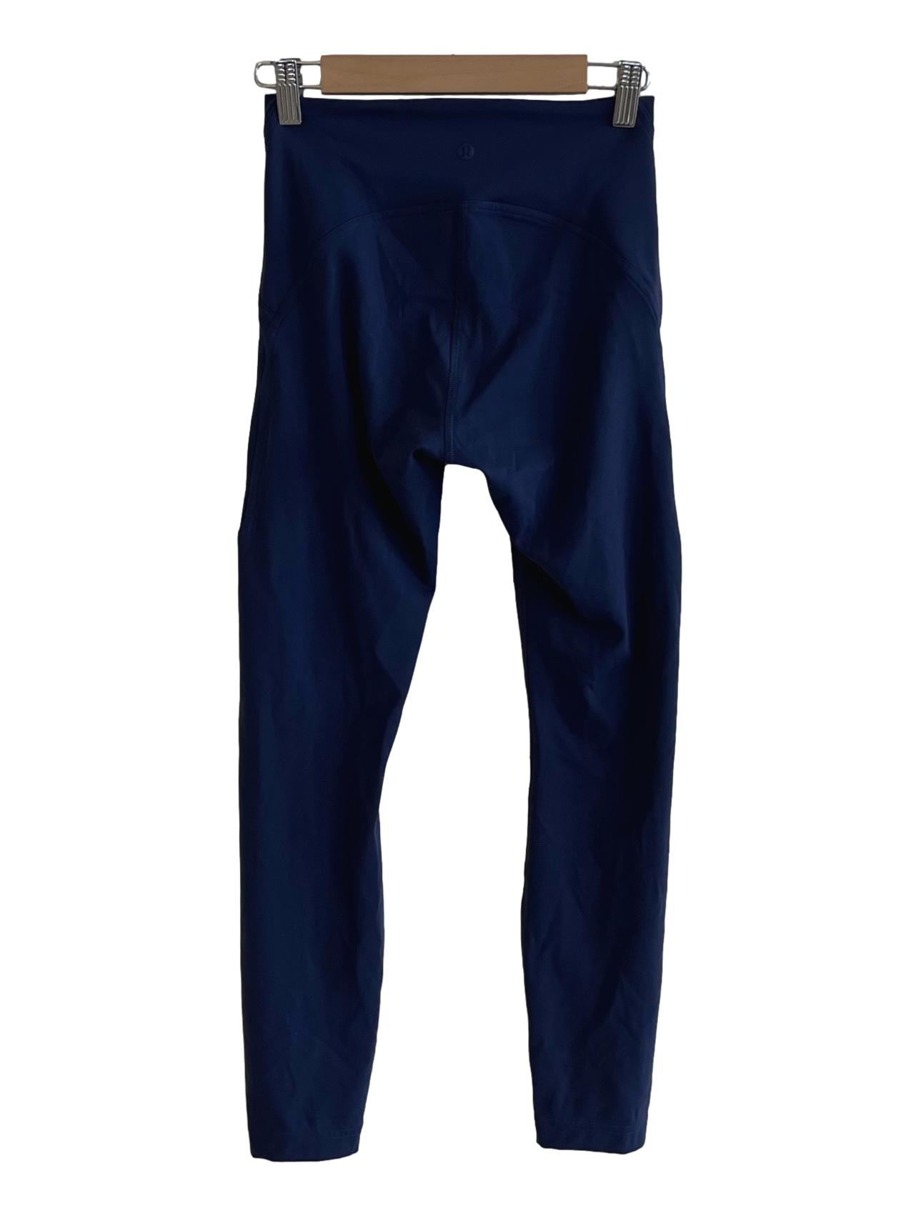 Navy Blue High Waisted Tights