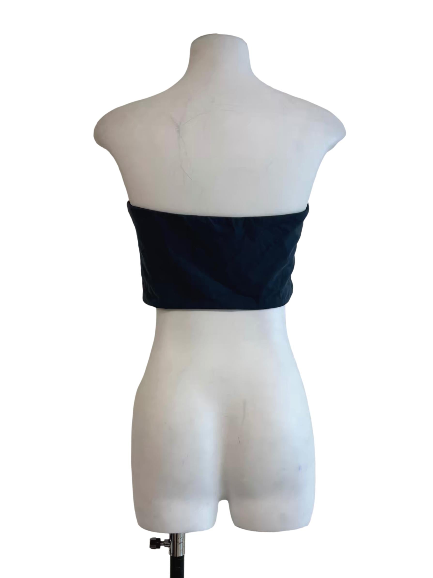Spruce Blue Tube Top