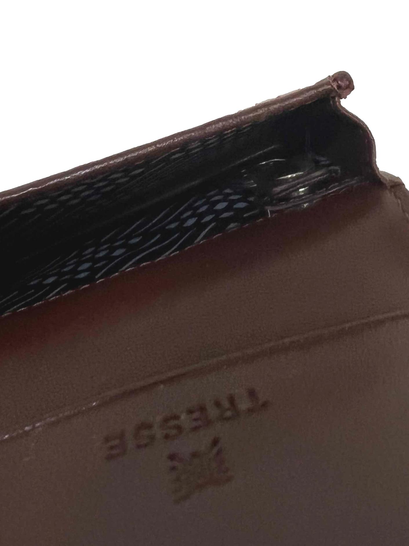 Brown Woven Wallet