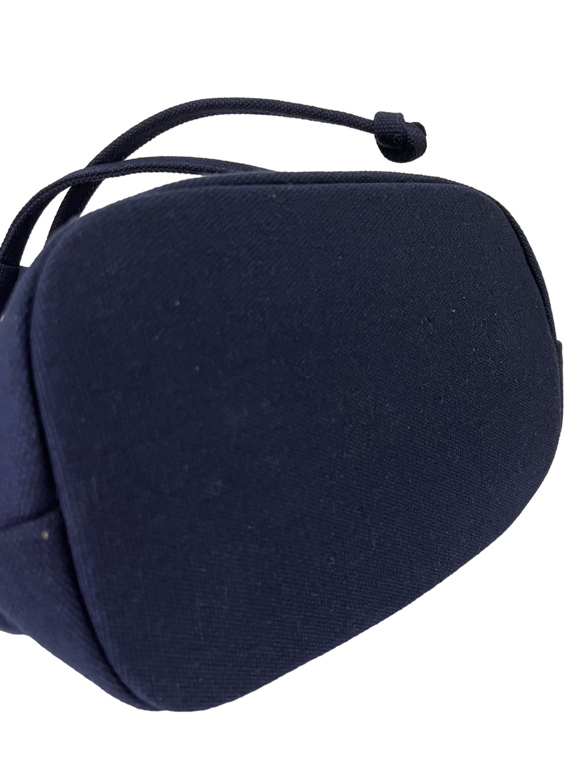 Blue Canvas Spao Woodie Bear Drawstring Bag CSN