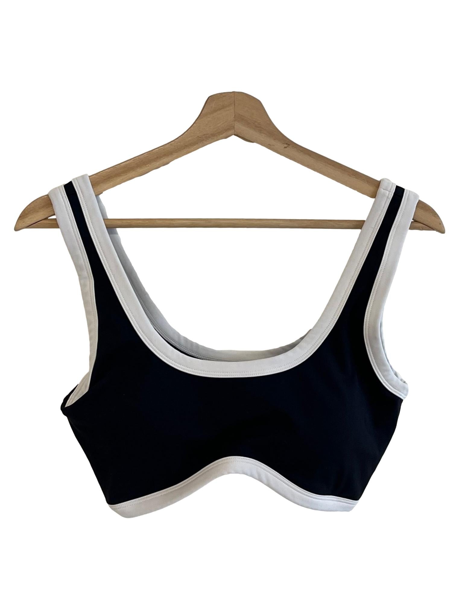 Onyx Black Sports Bra