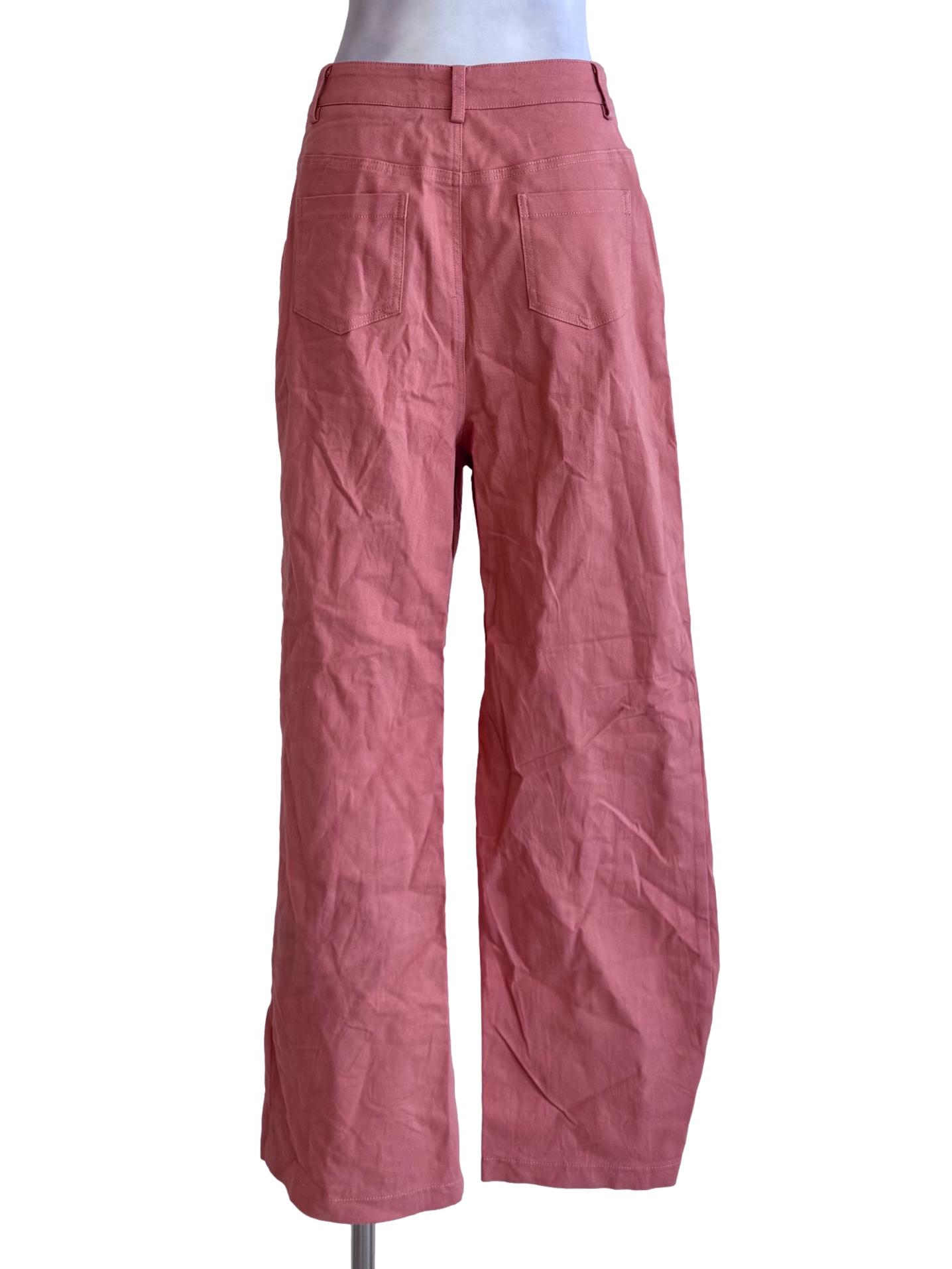 Coral Pink Long Pants
