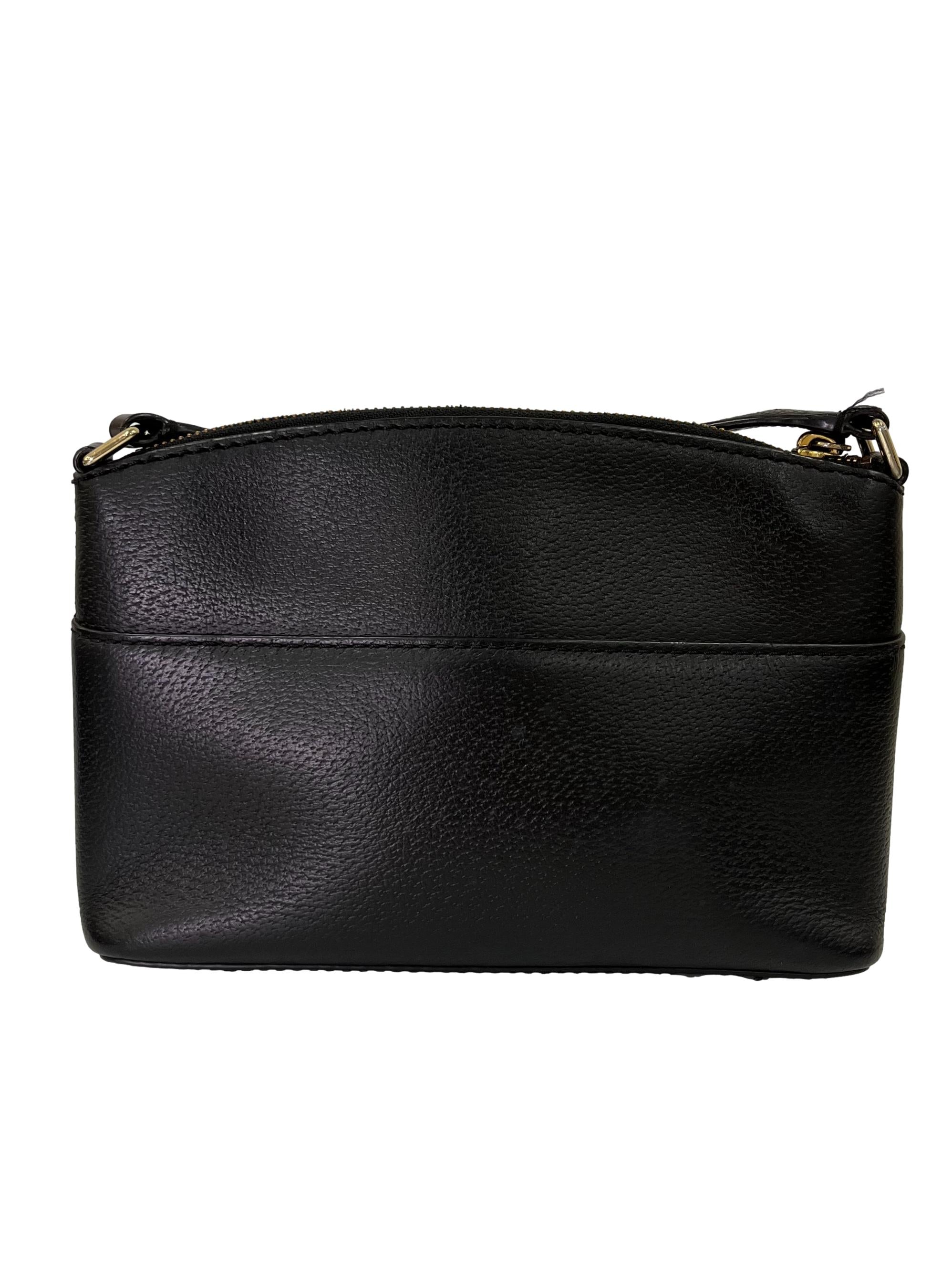 Black Leather Millie Grove Street Crossbody Bag CSN