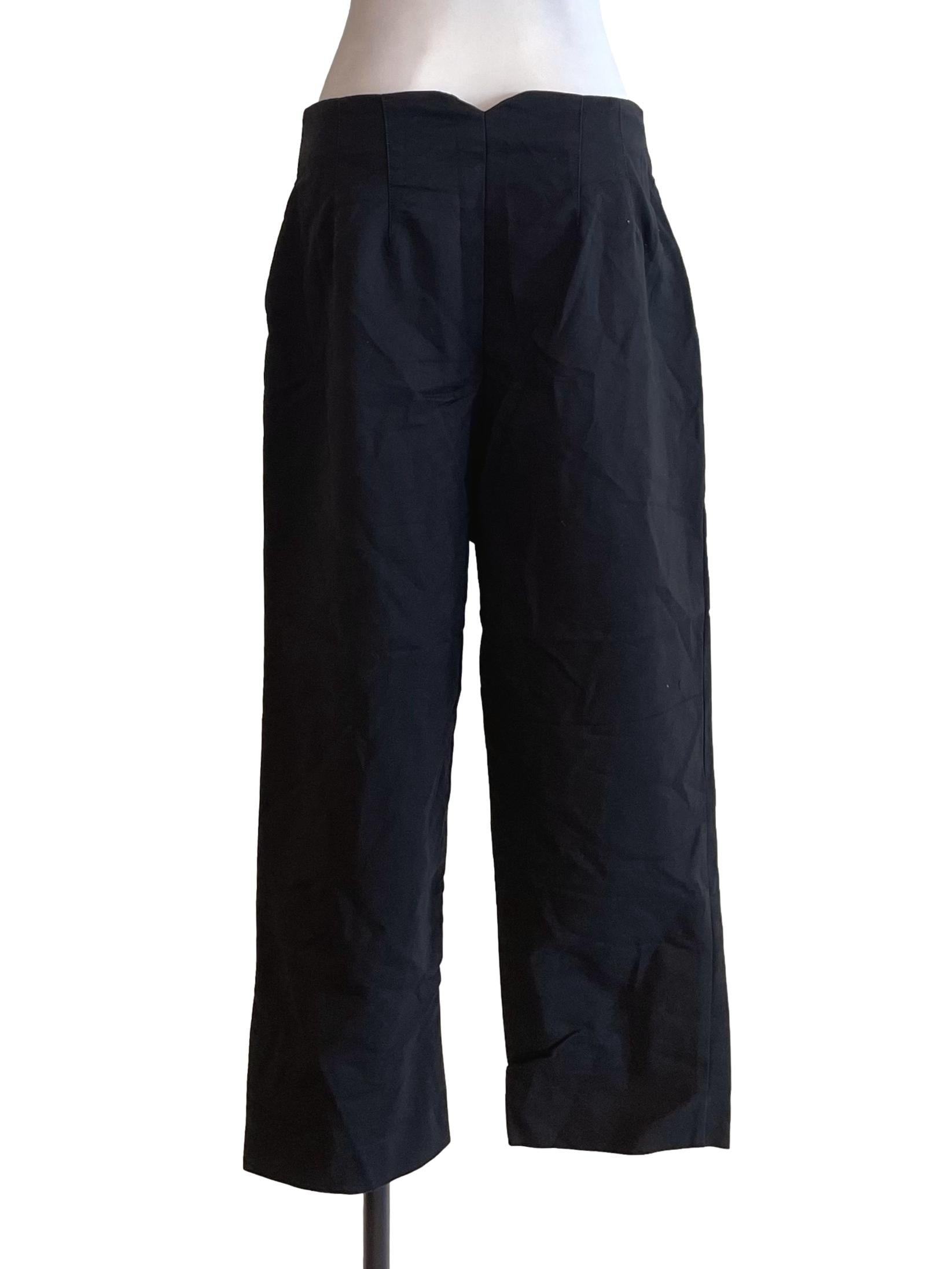 Black High Waist Pants LB