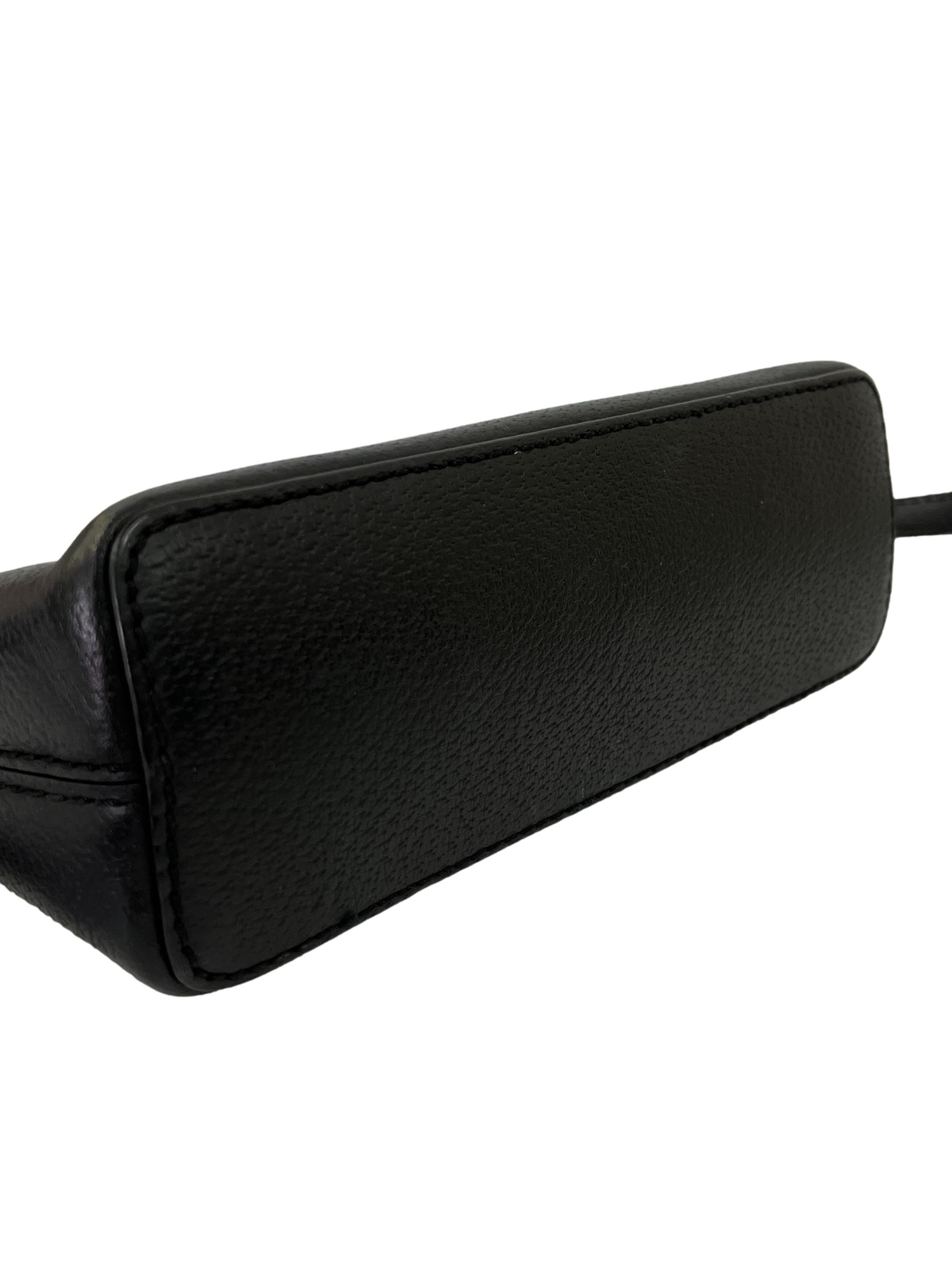 Black Leather Millie Grove Street Crossbody Bag CSN