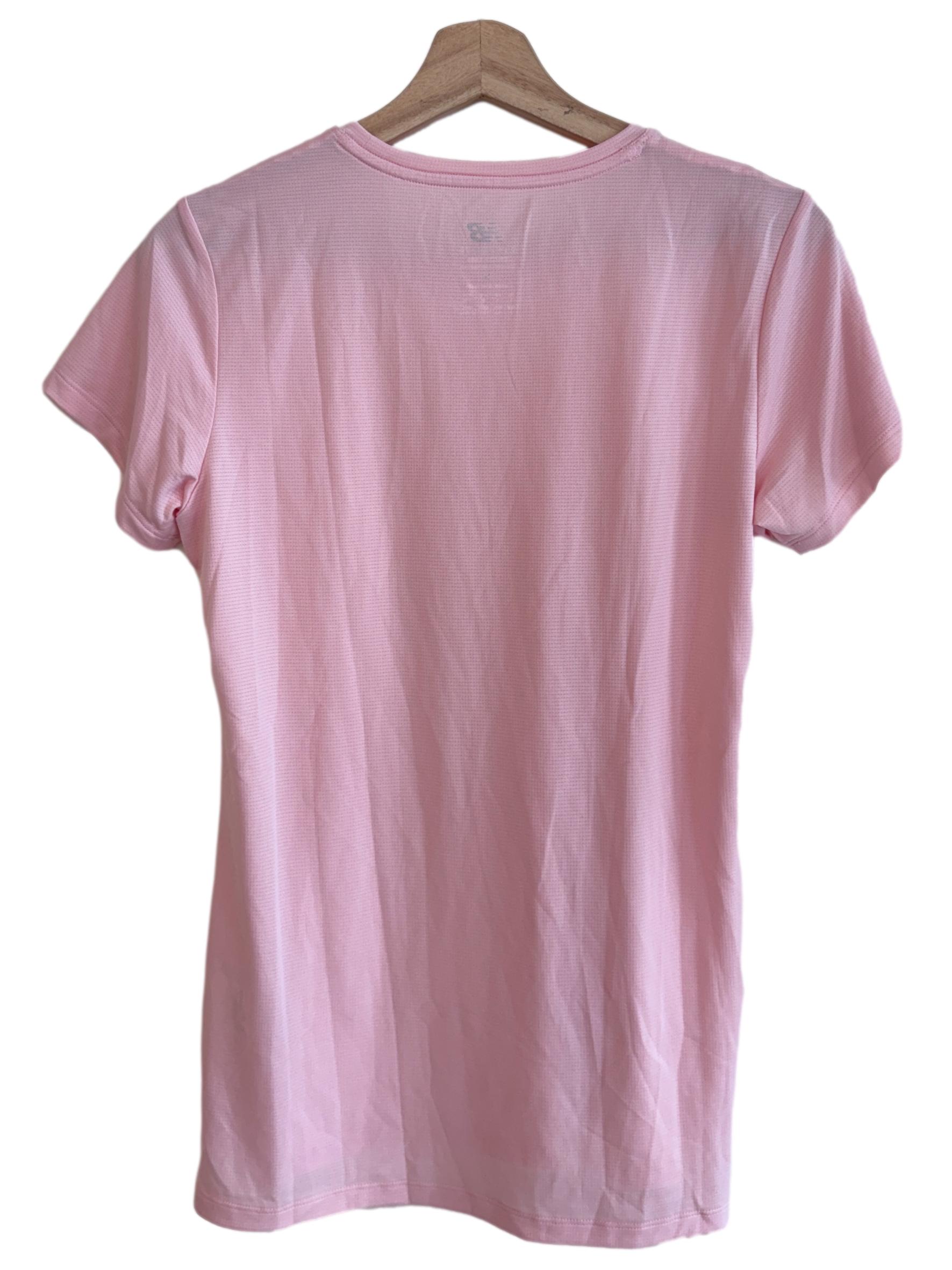 Pink Plain Active Tee