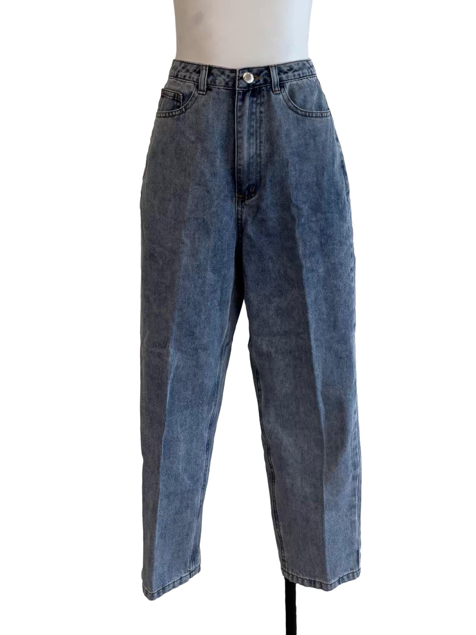 Denim Blue Mom Jeans