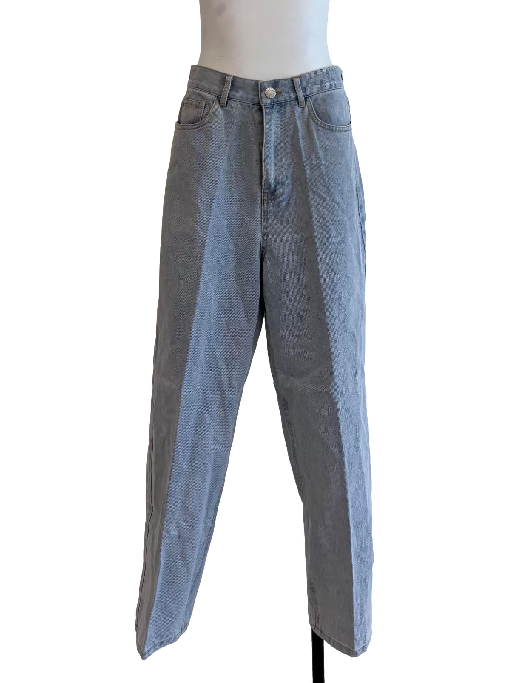 Light Blue Straight Jeans