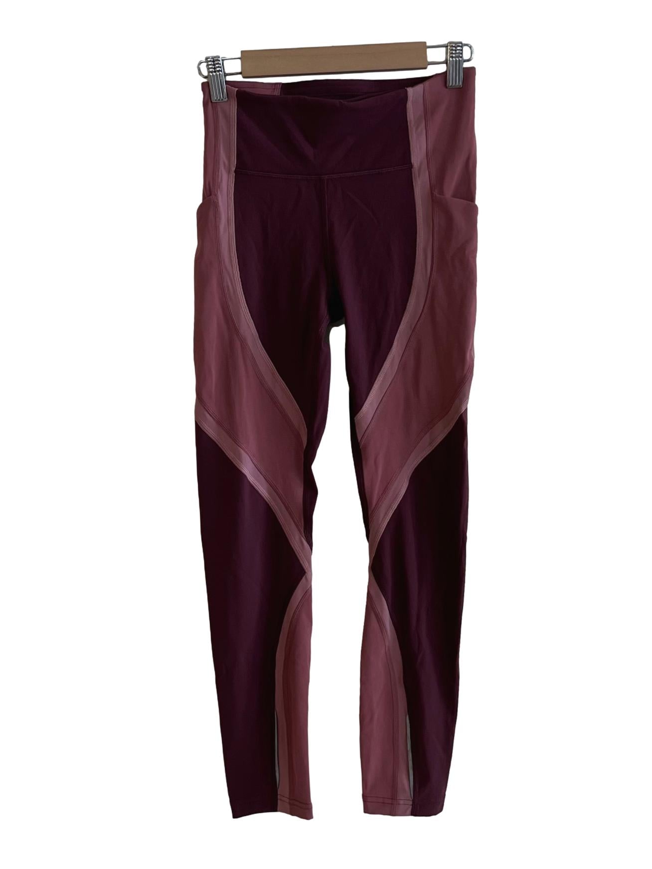 Plum Purple High Waisted Tights