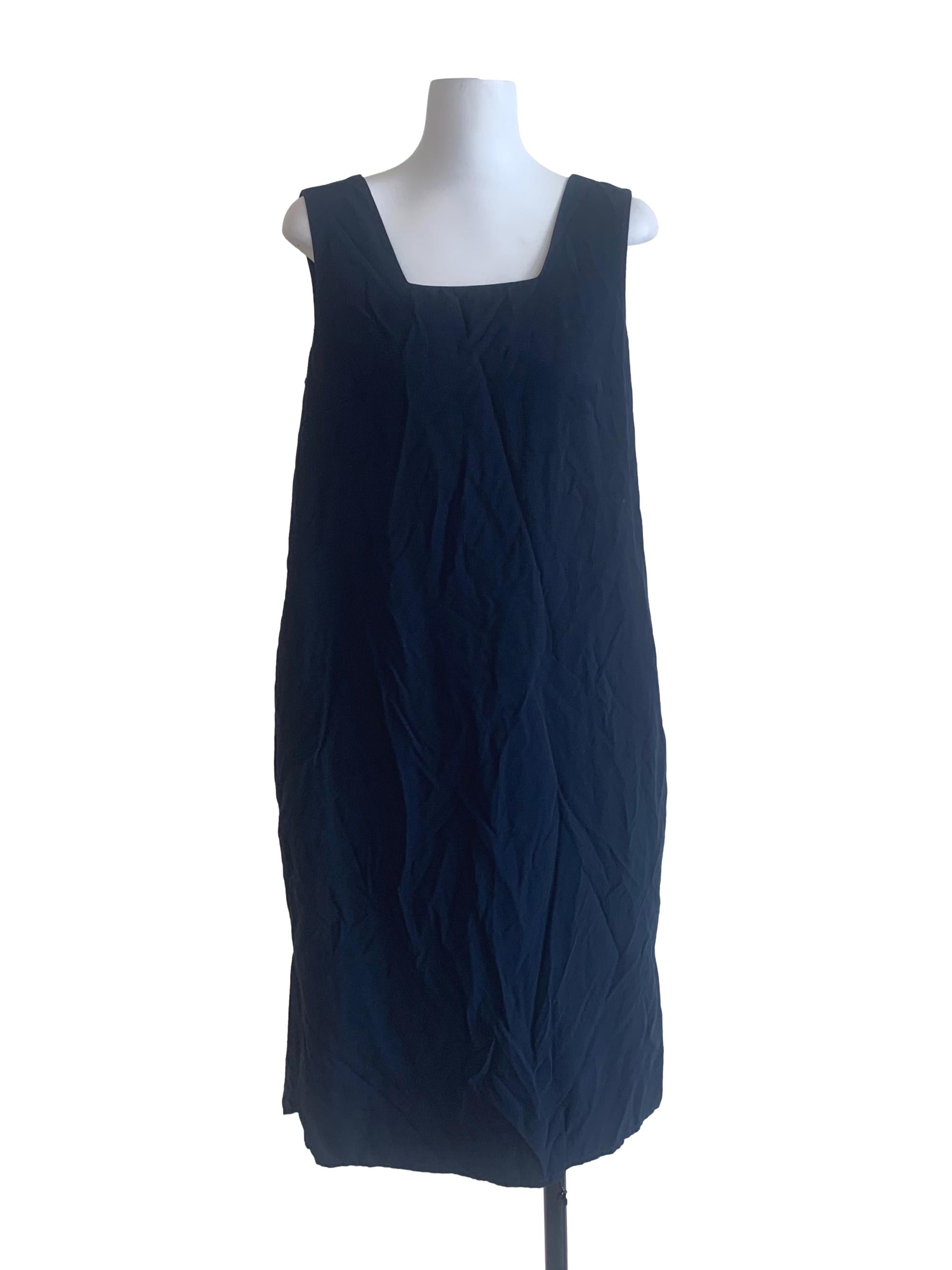 Navy Mini Swing Dress OSN