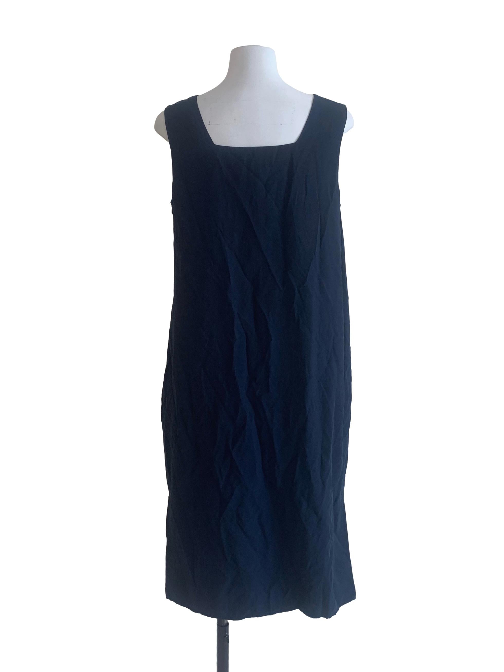 Navy Mini Swing Dress OSN