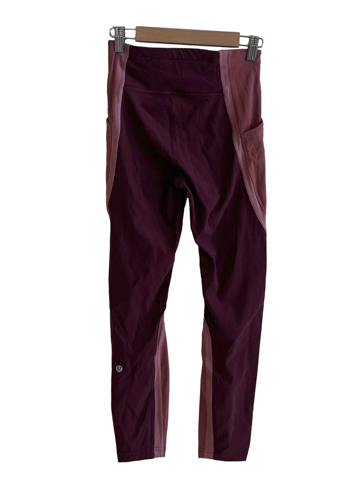 Plum Purple High Waisted Tights