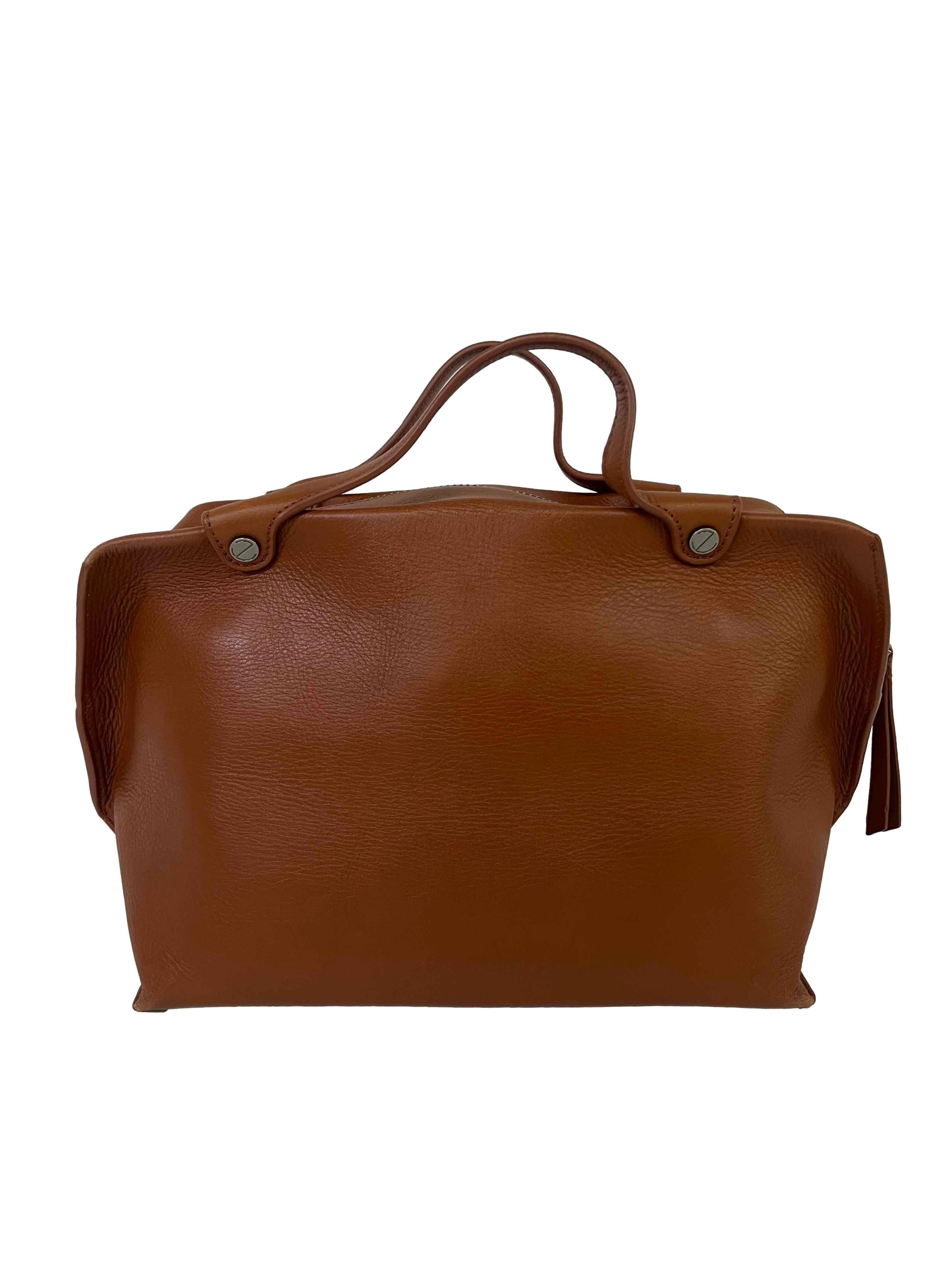 Brown Bowling Bag