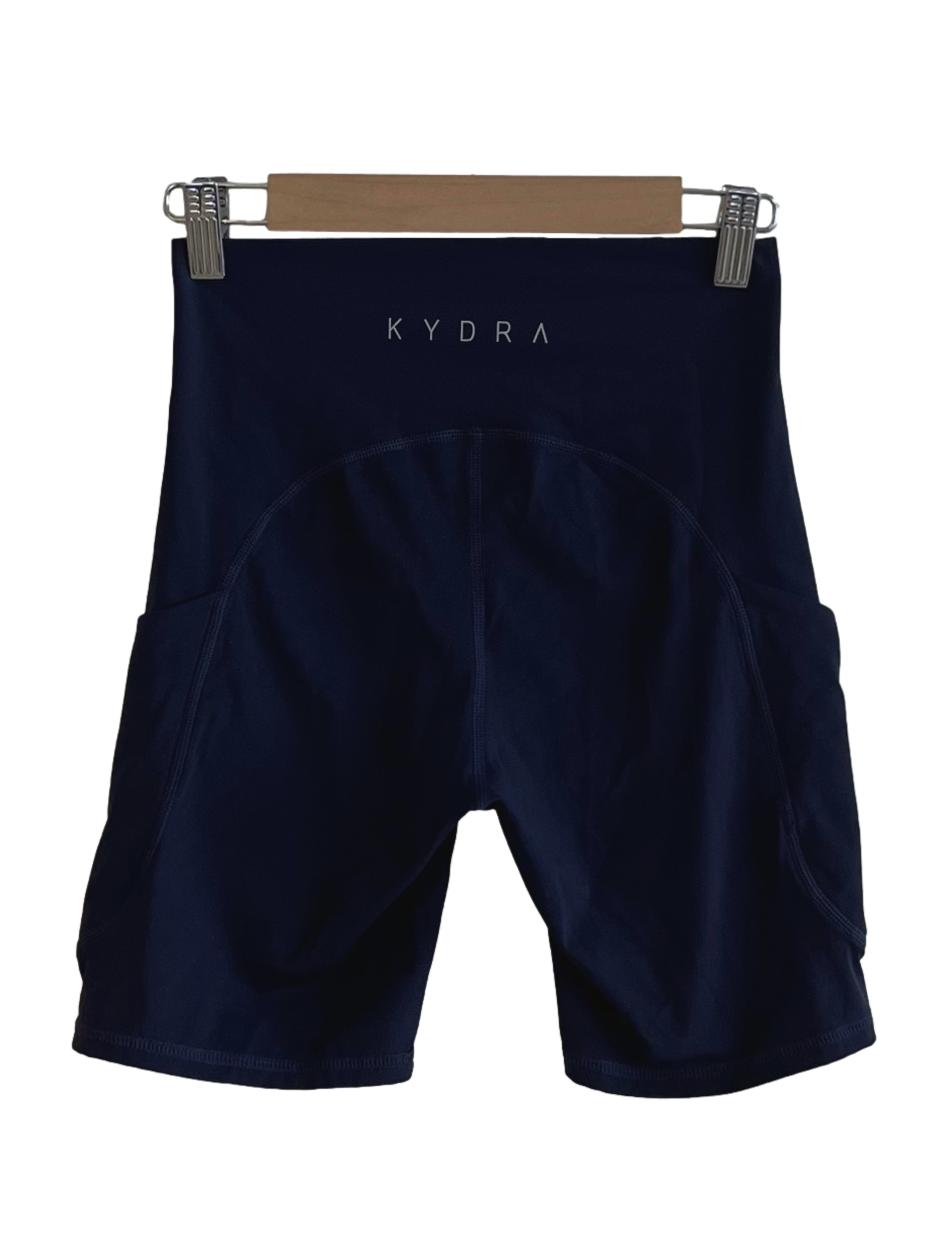 Navy Blue Plain Shorts