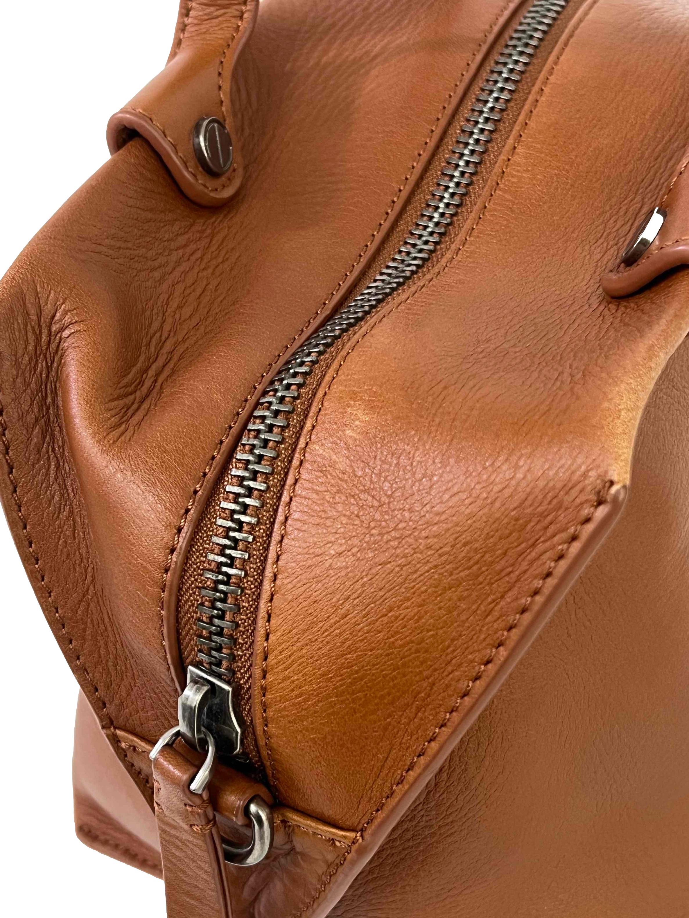Brown Bowling Bag