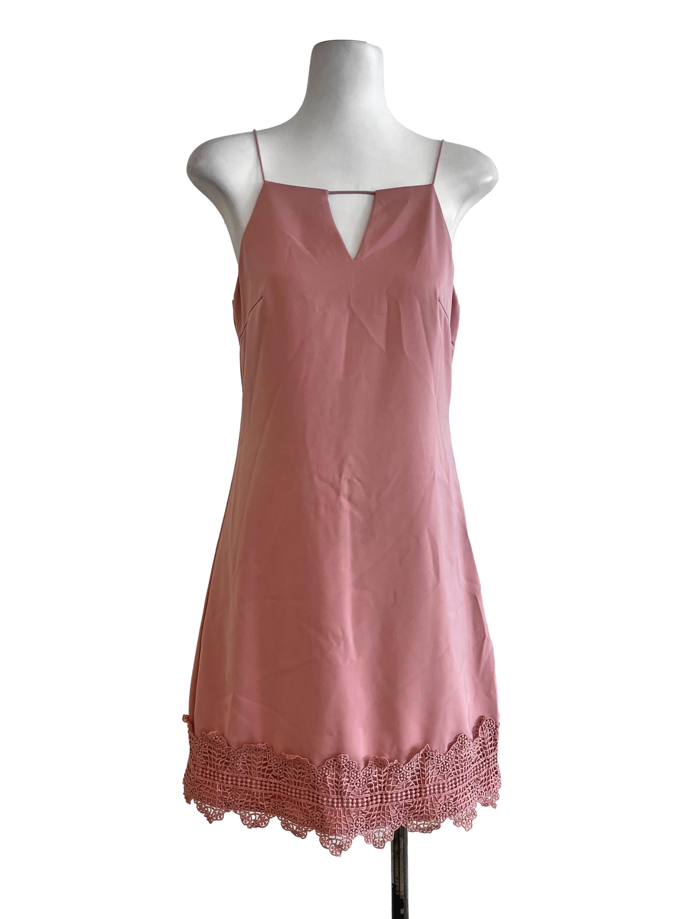 Pink Sleeveless Dress LB