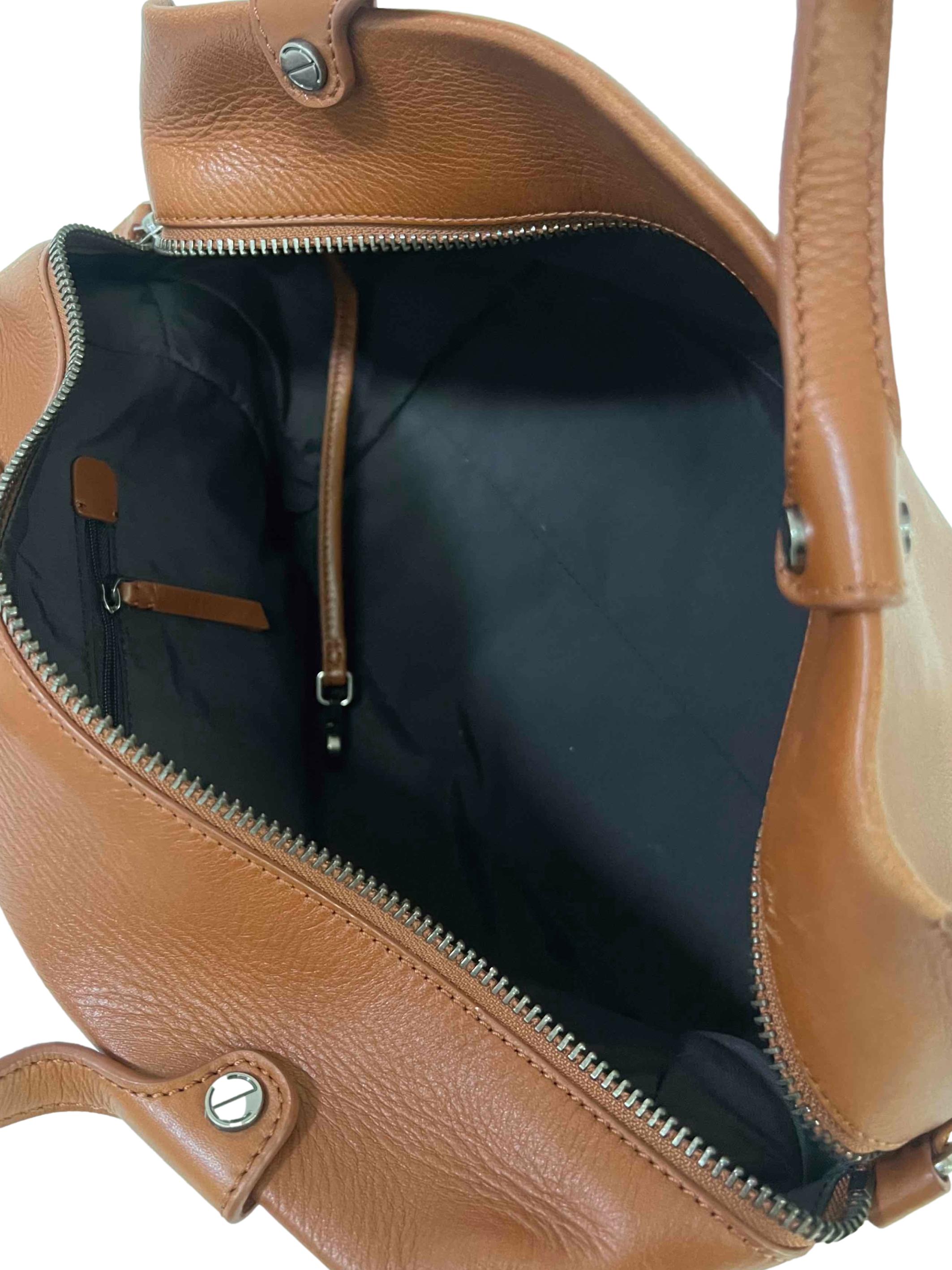 Brown Bowling Bag