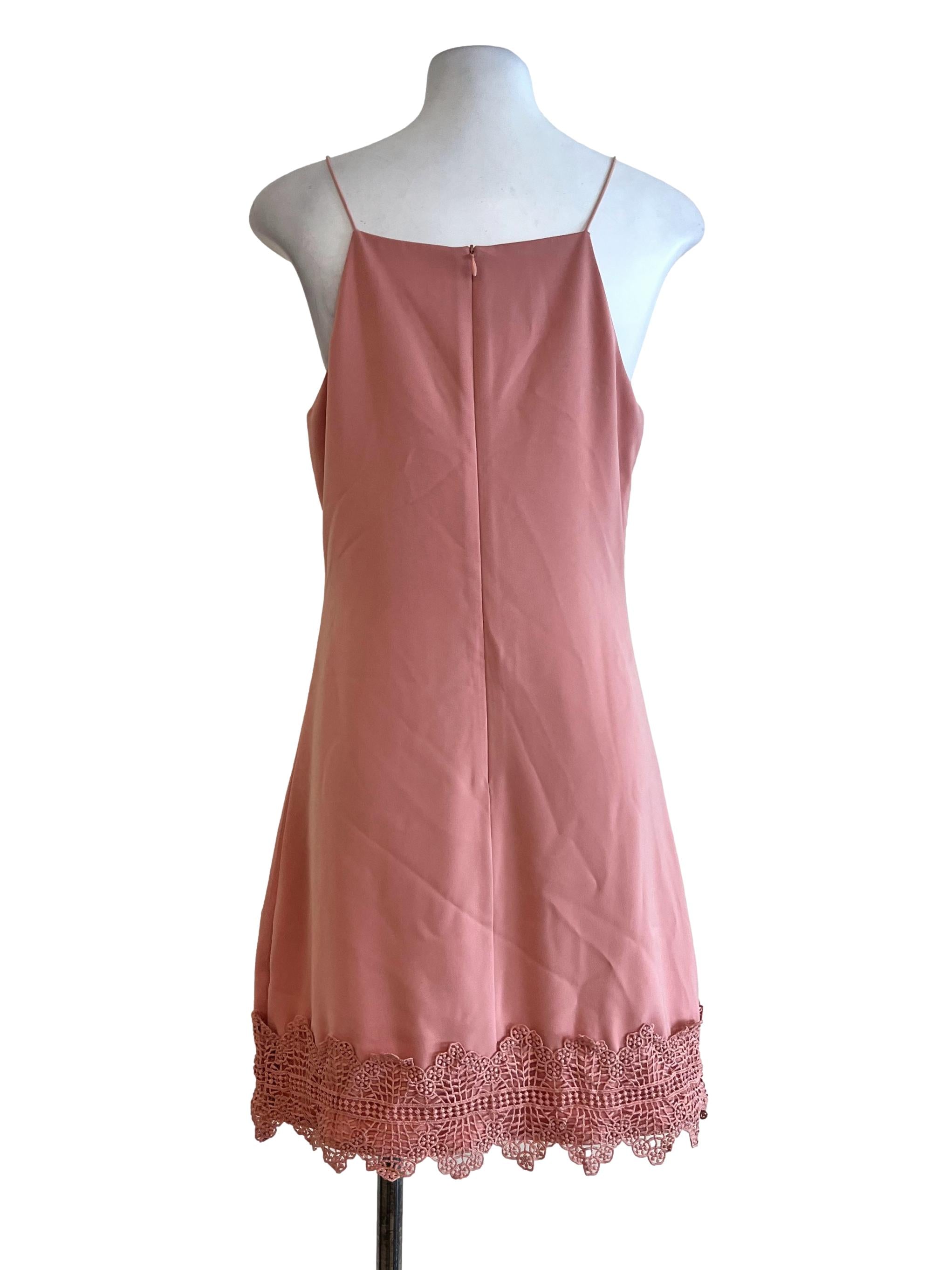 Pink Sleeveless Dress LB