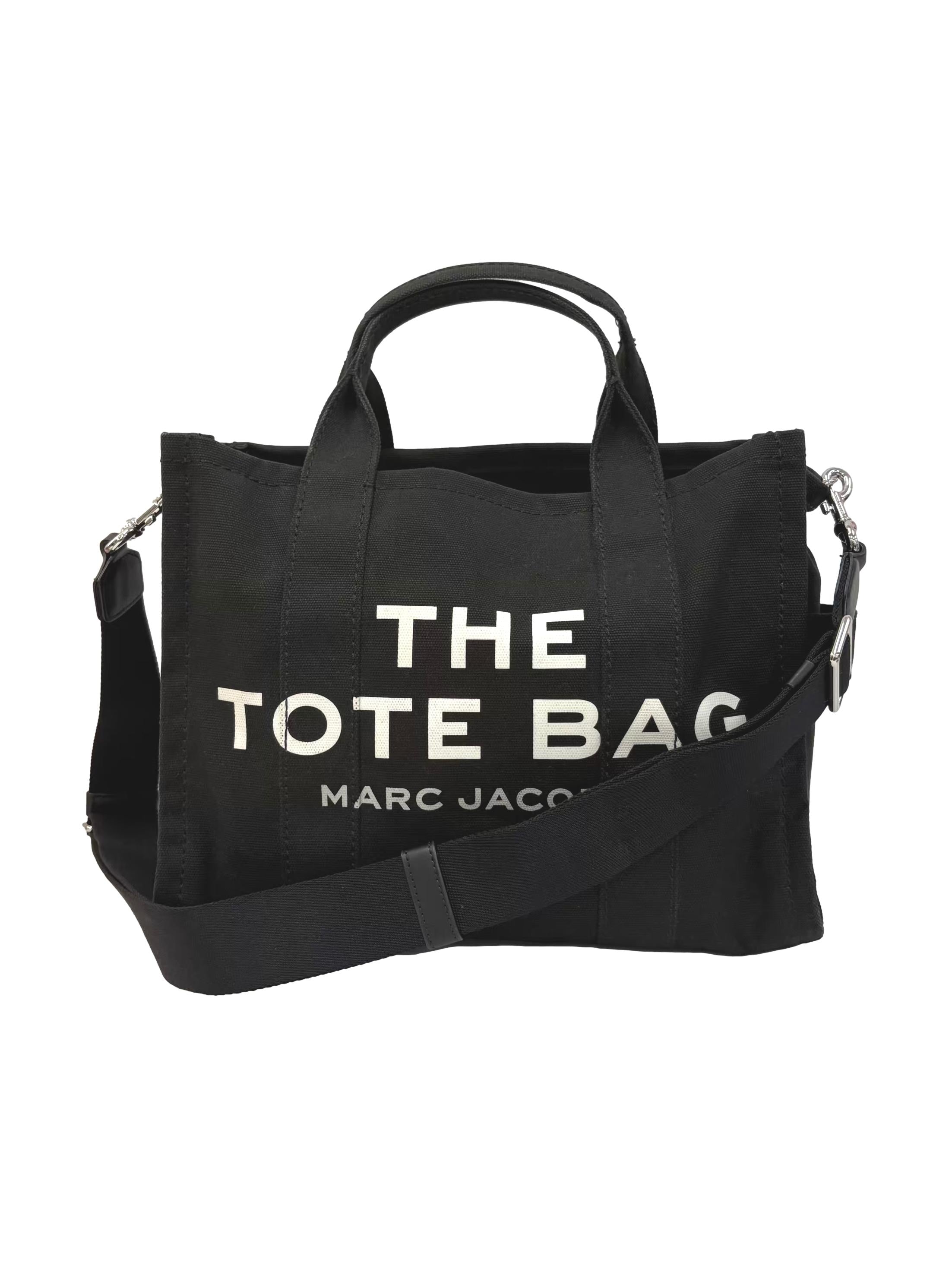 Black Canvas Tote Bag CSN
