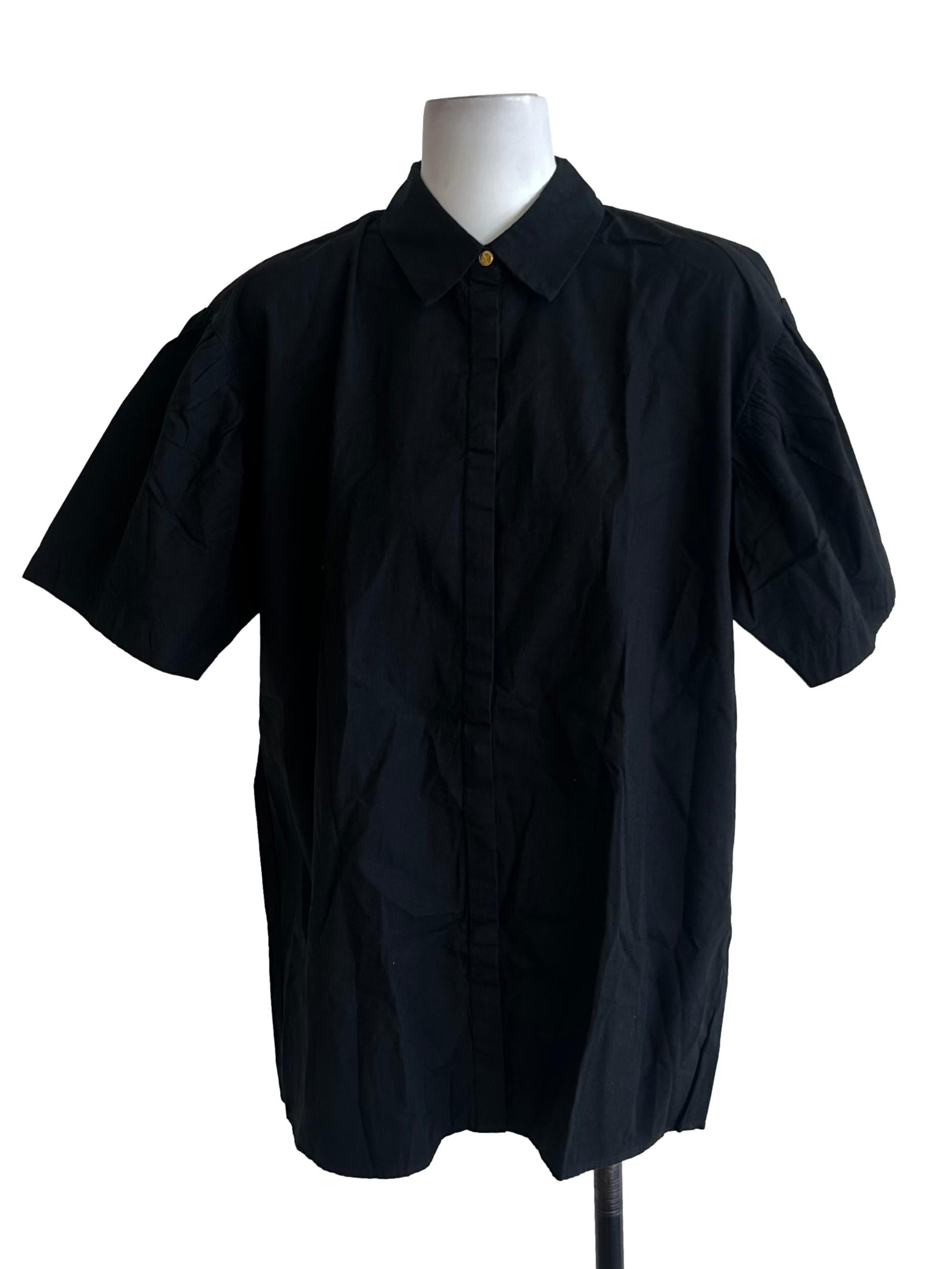 Vienna Short Sleeves Shirt - Eclipse Black CSN