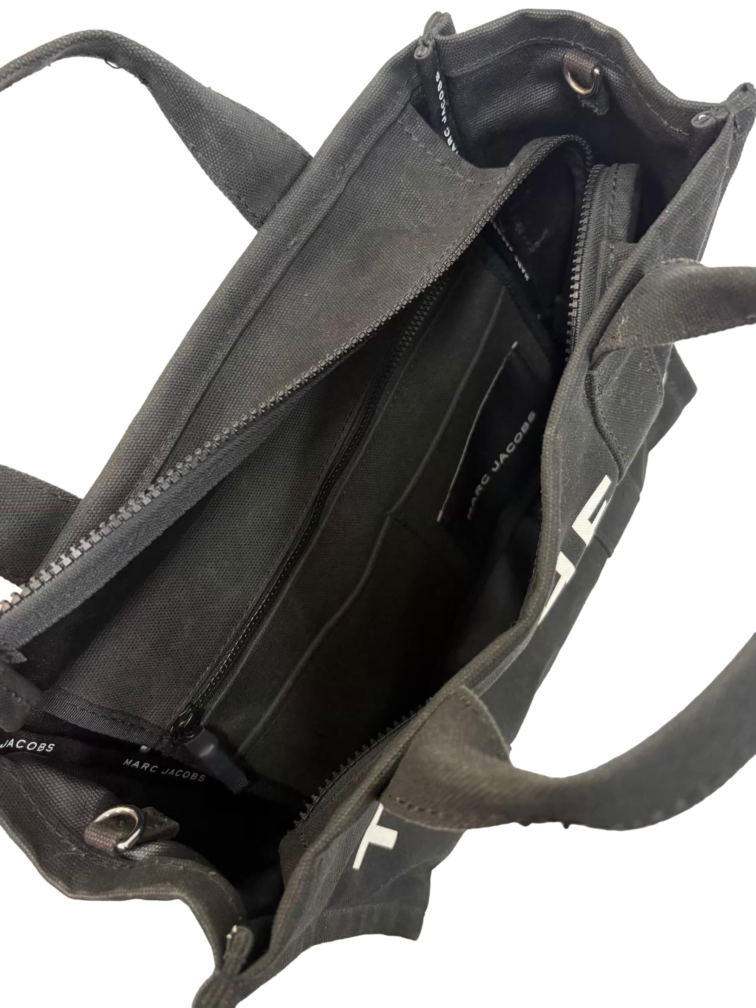 Black Canvas Tote Bag CSN