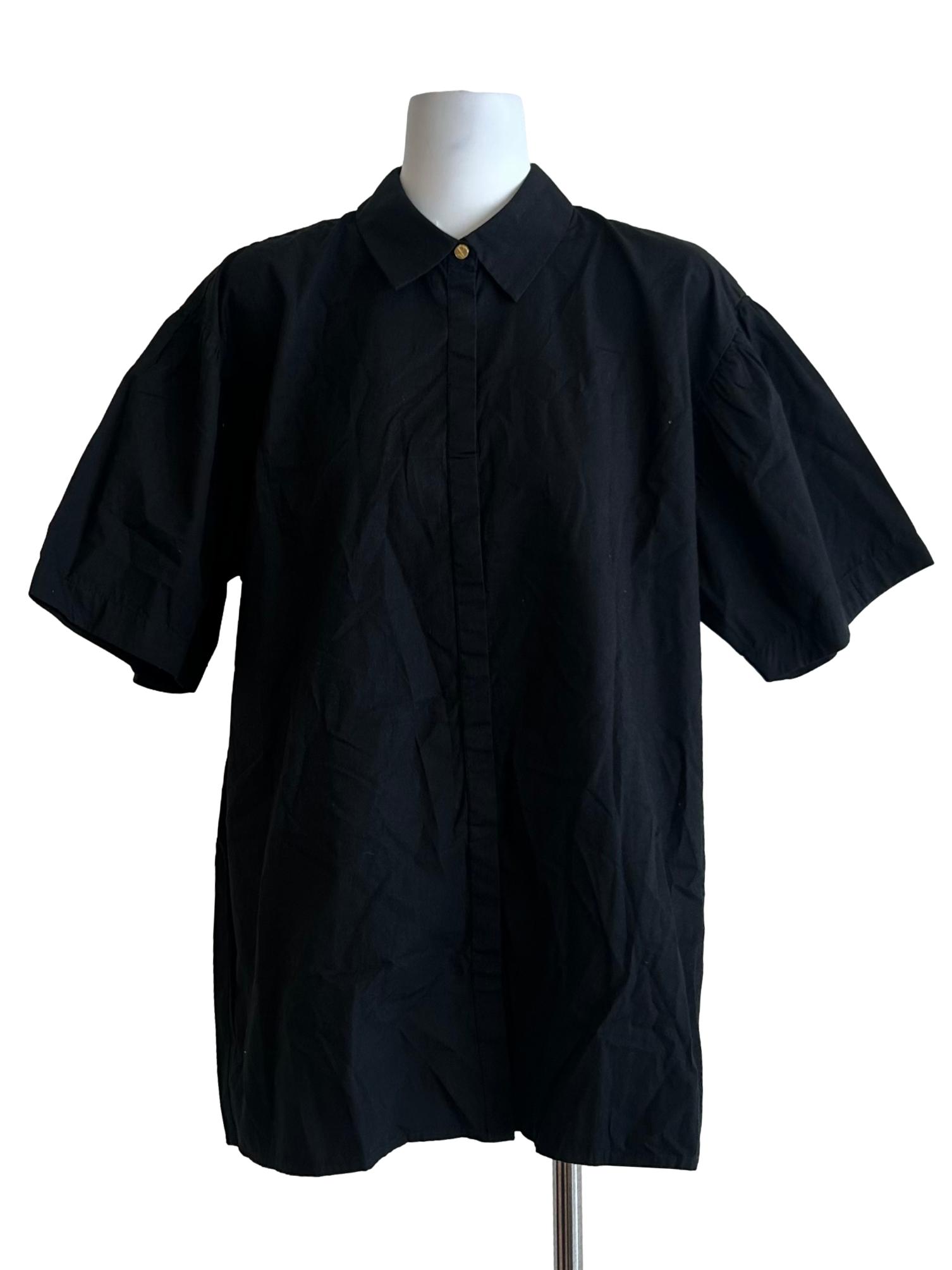 Vienna Short Sleeves Shirt - Eclipse Black CSN
