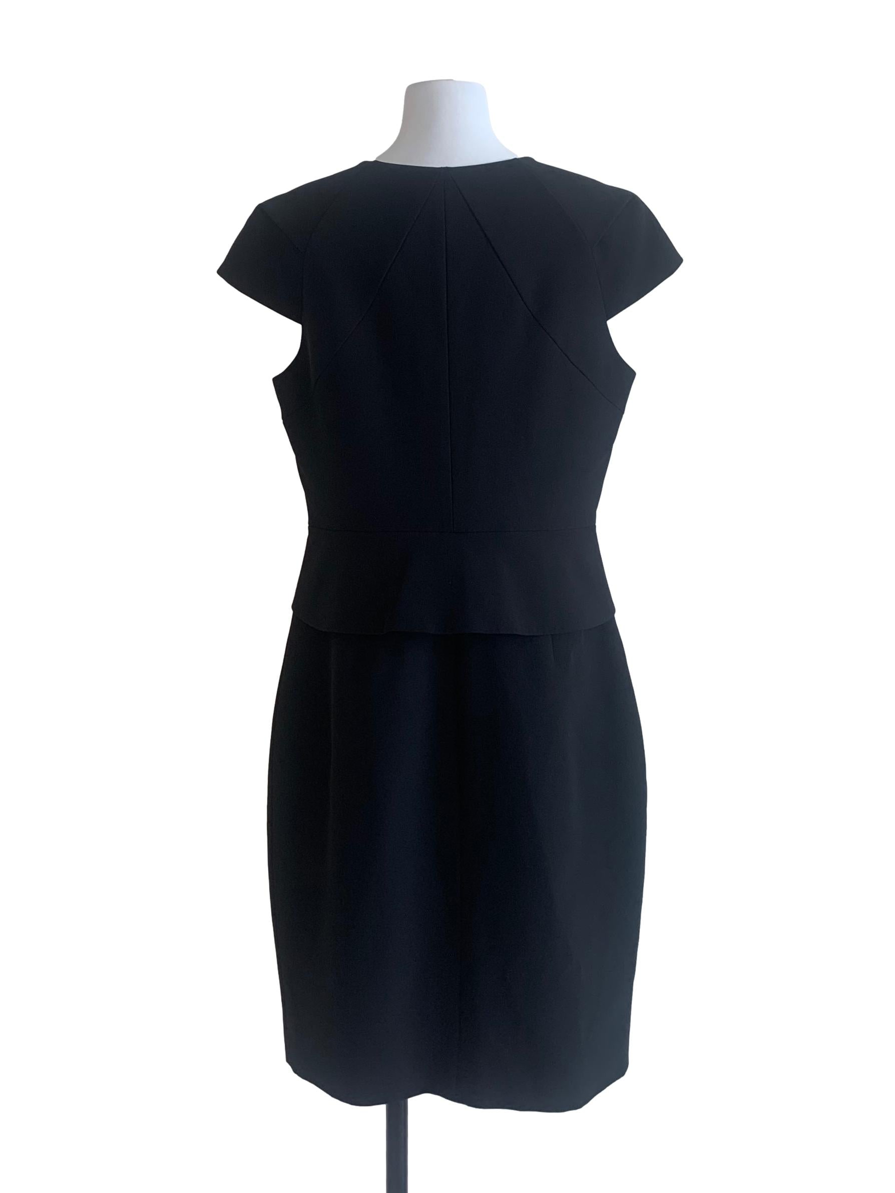 Ink Black Sheath Dress