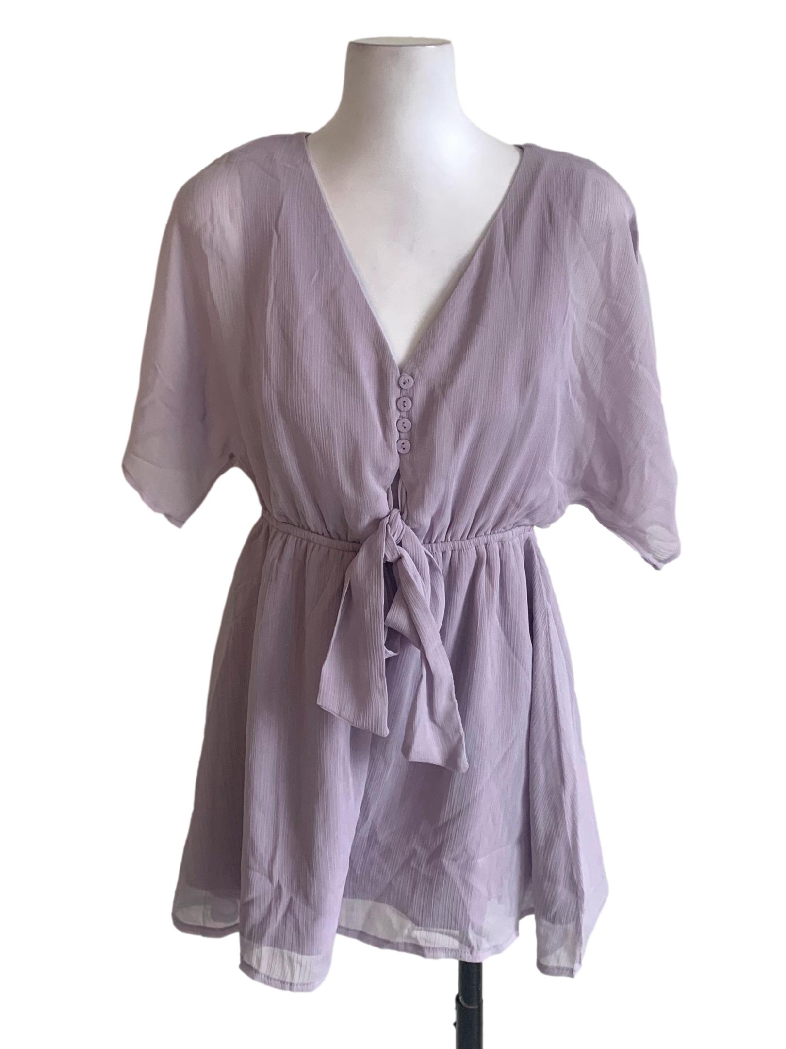 Iris Purple Rompers