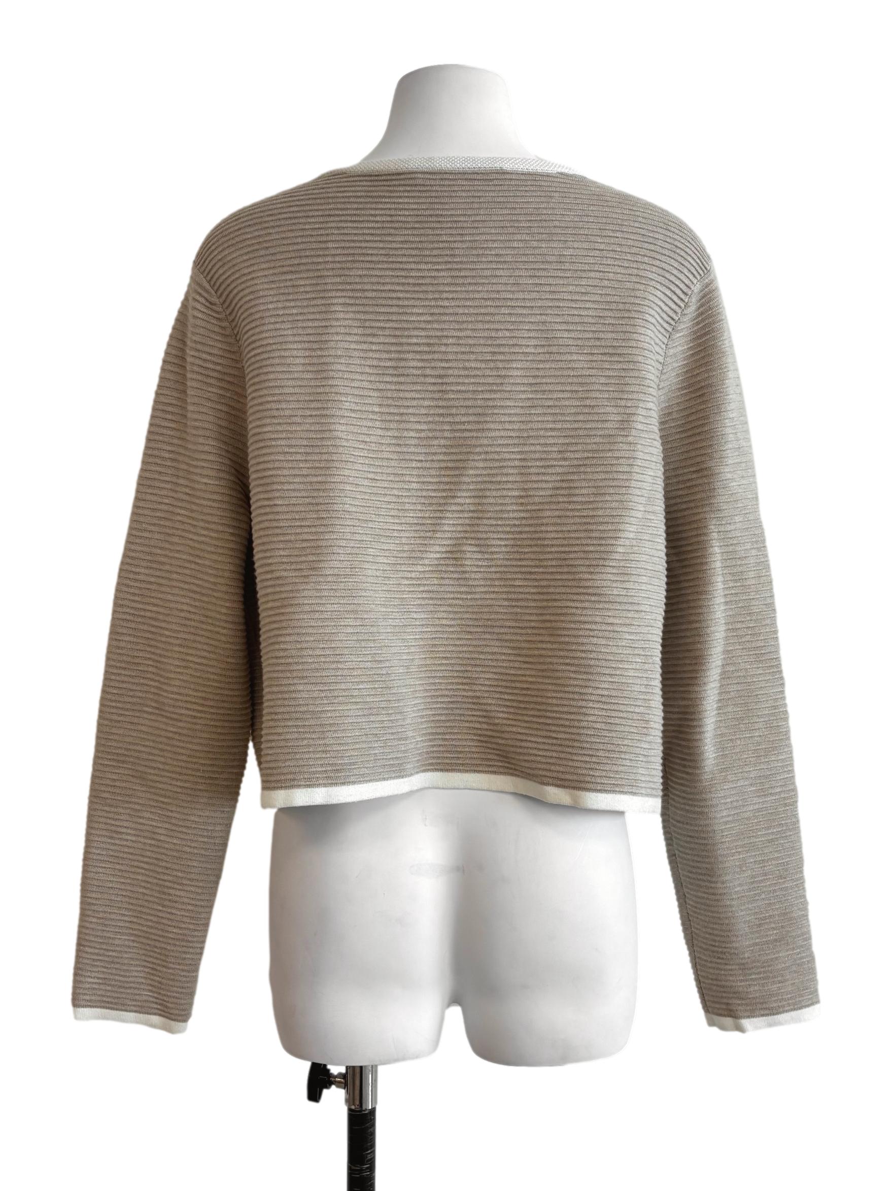 Khaki Knit Cardigan LB