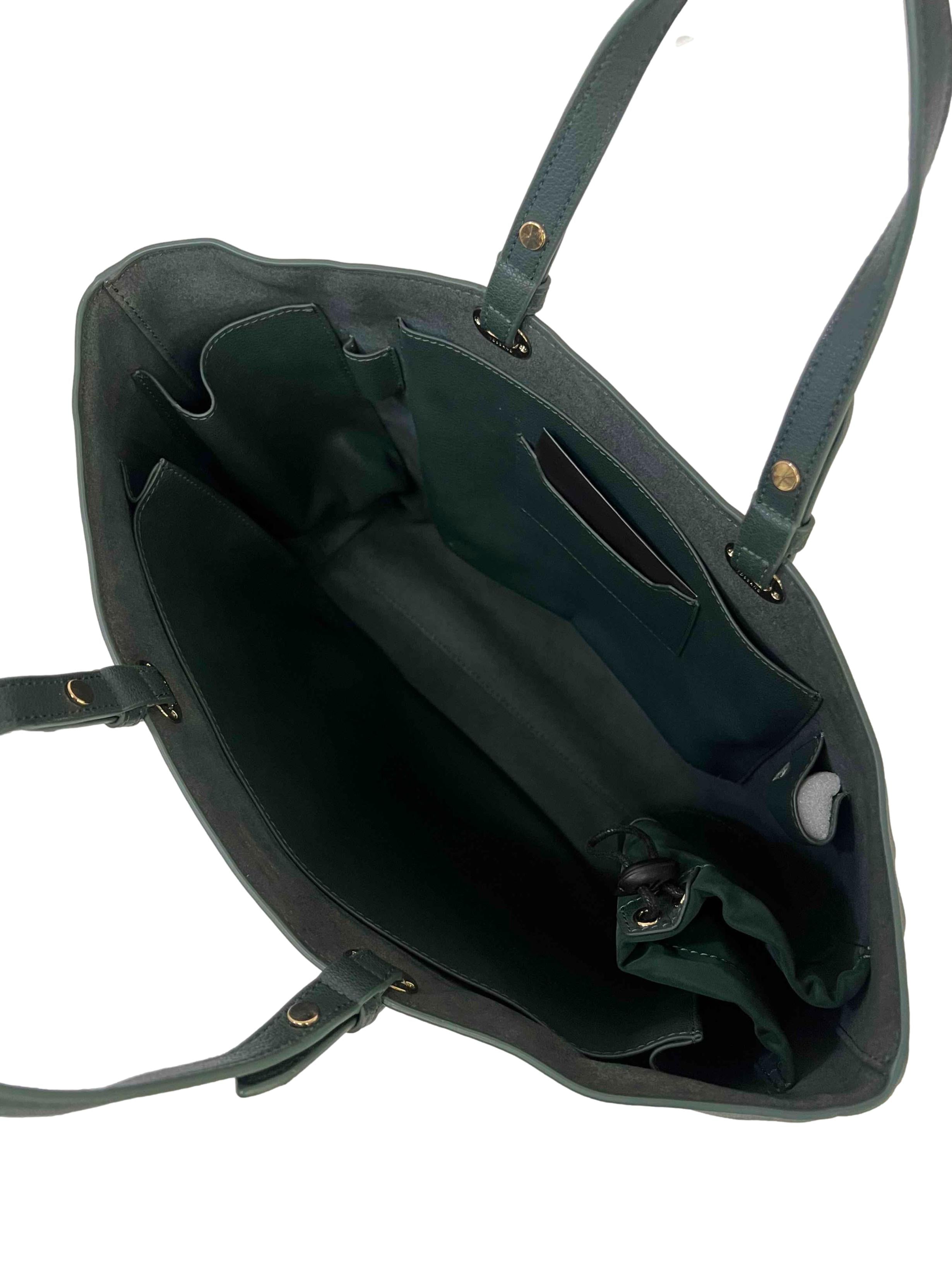Green Leather Shoulder Bag