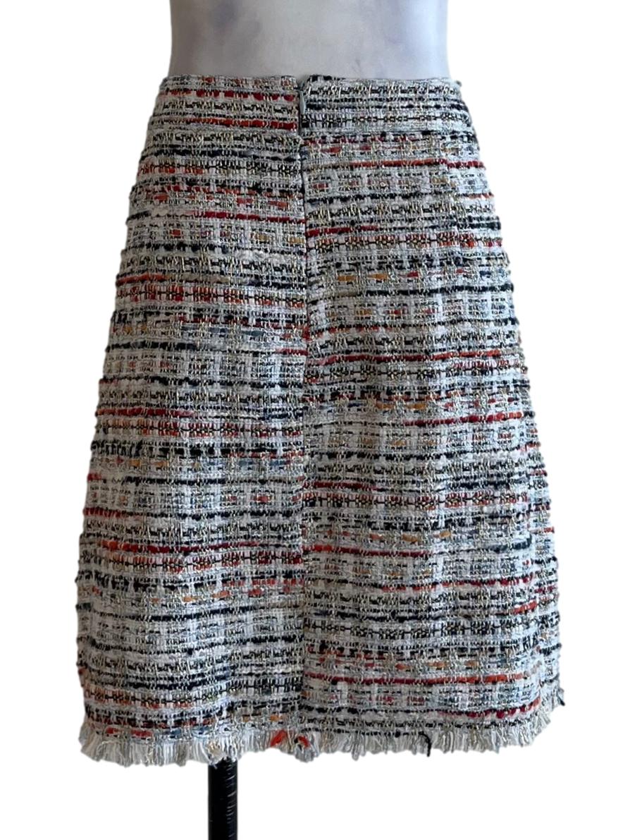 Blue Shepherd'S Check Mini Skirt
