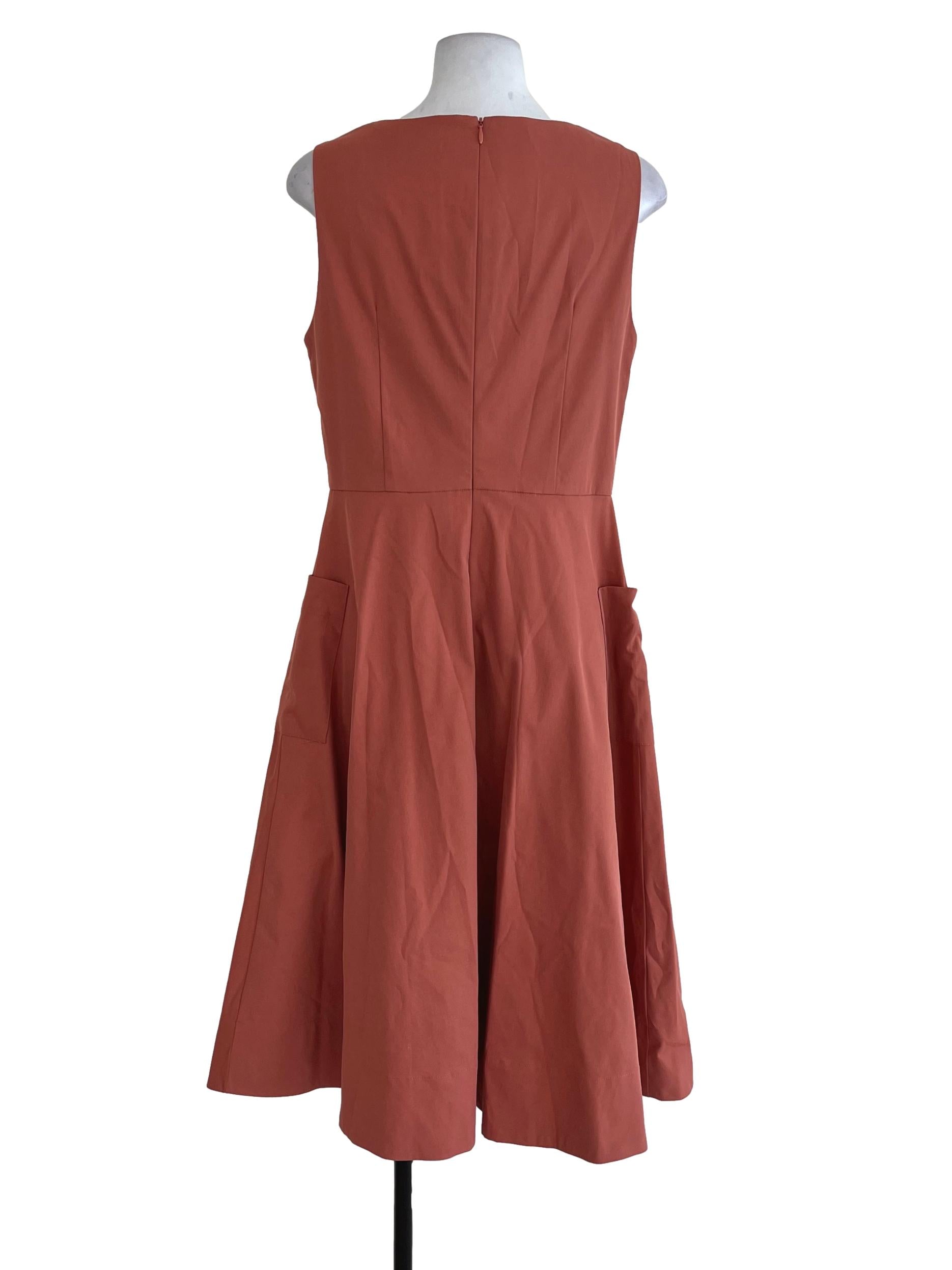 Love Bonito Soft Orange Plain Dress | REFASH