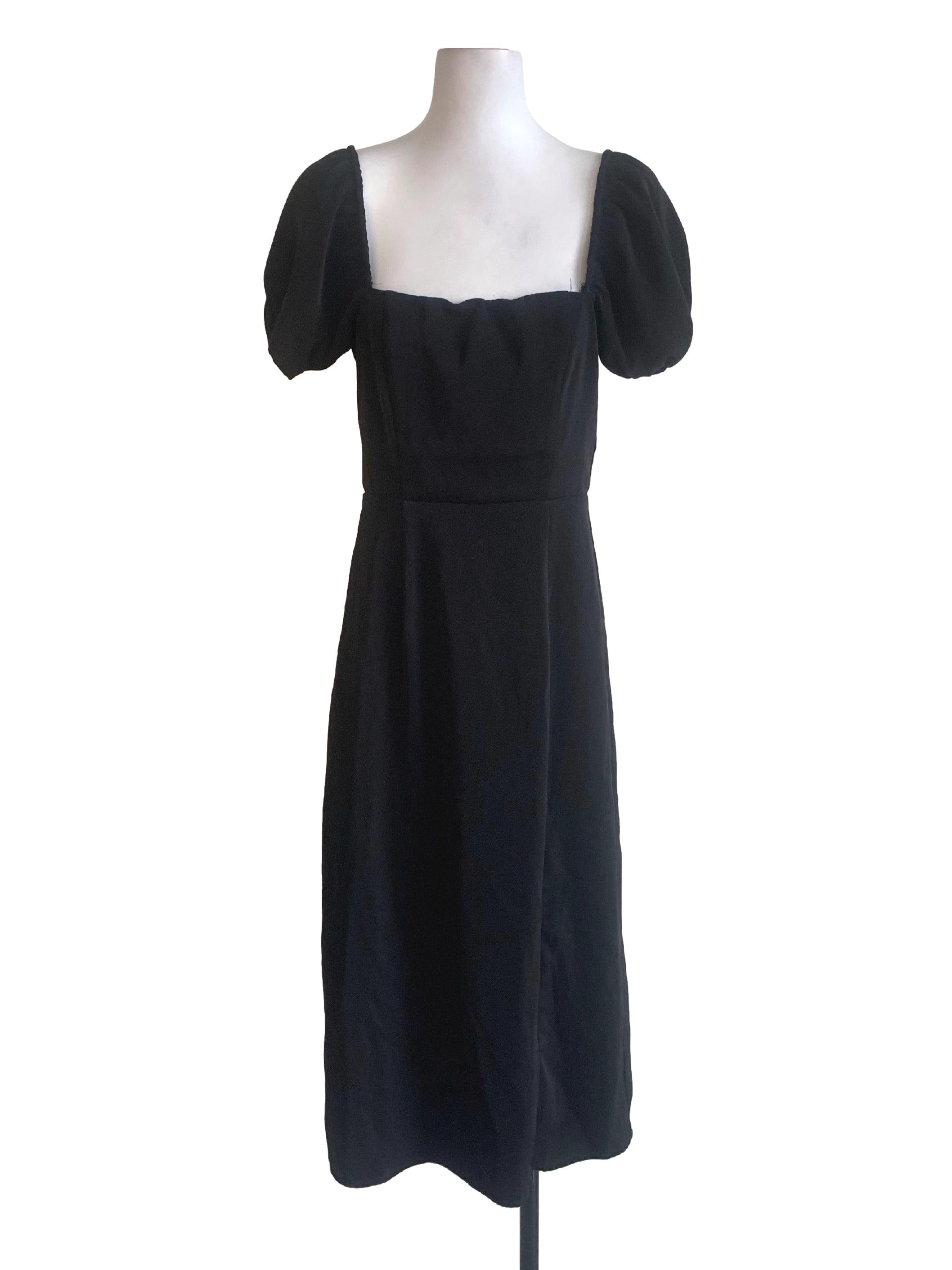 Black Empire Dress