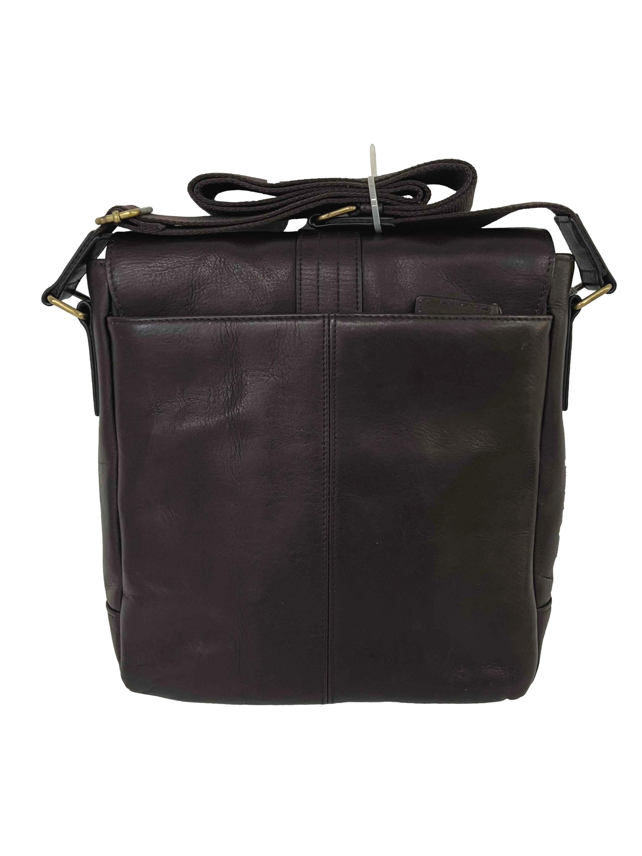 Black PU Leather Crossbody Bag
