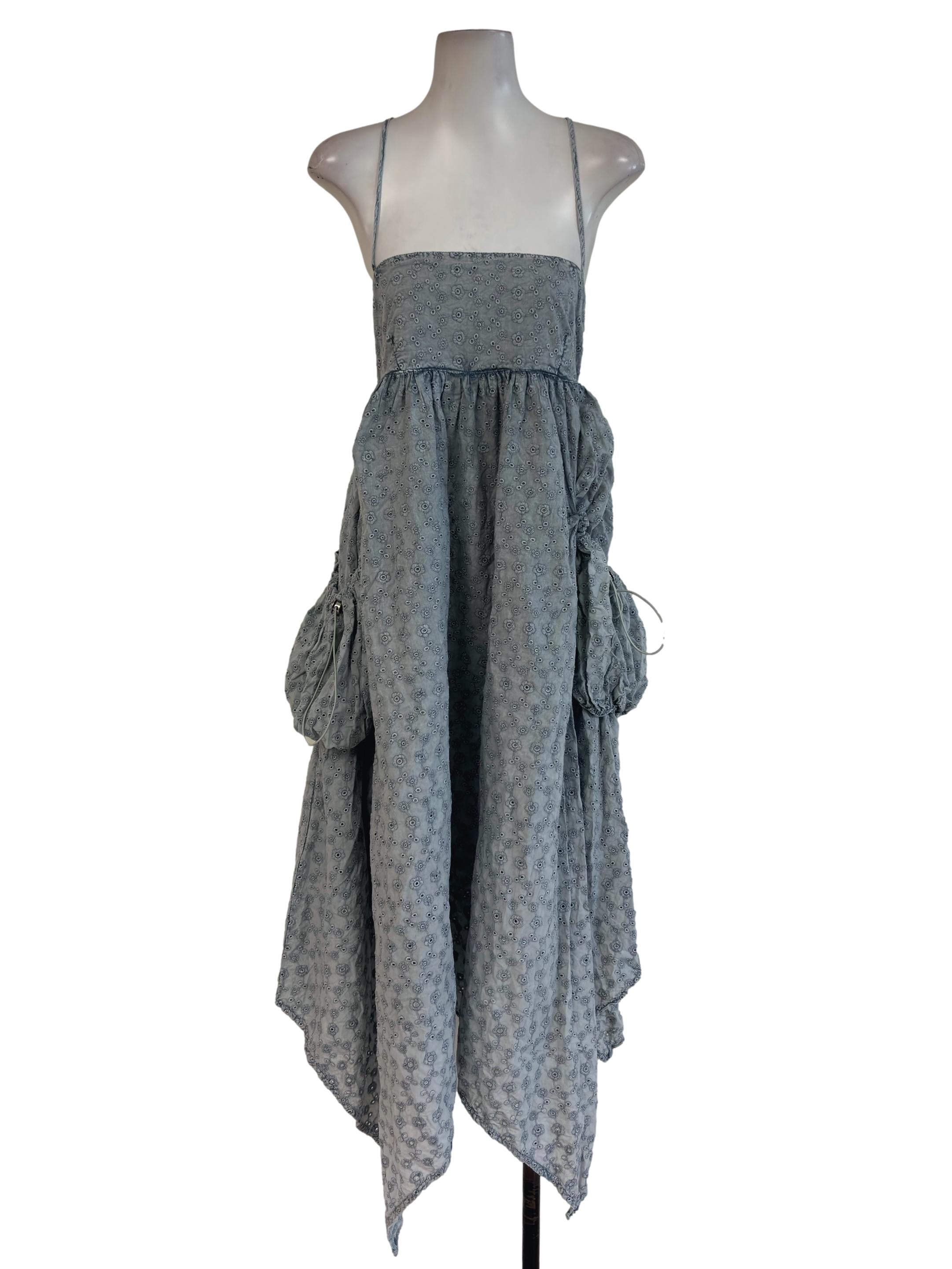 Warm Coin Hollow Open Back Dress