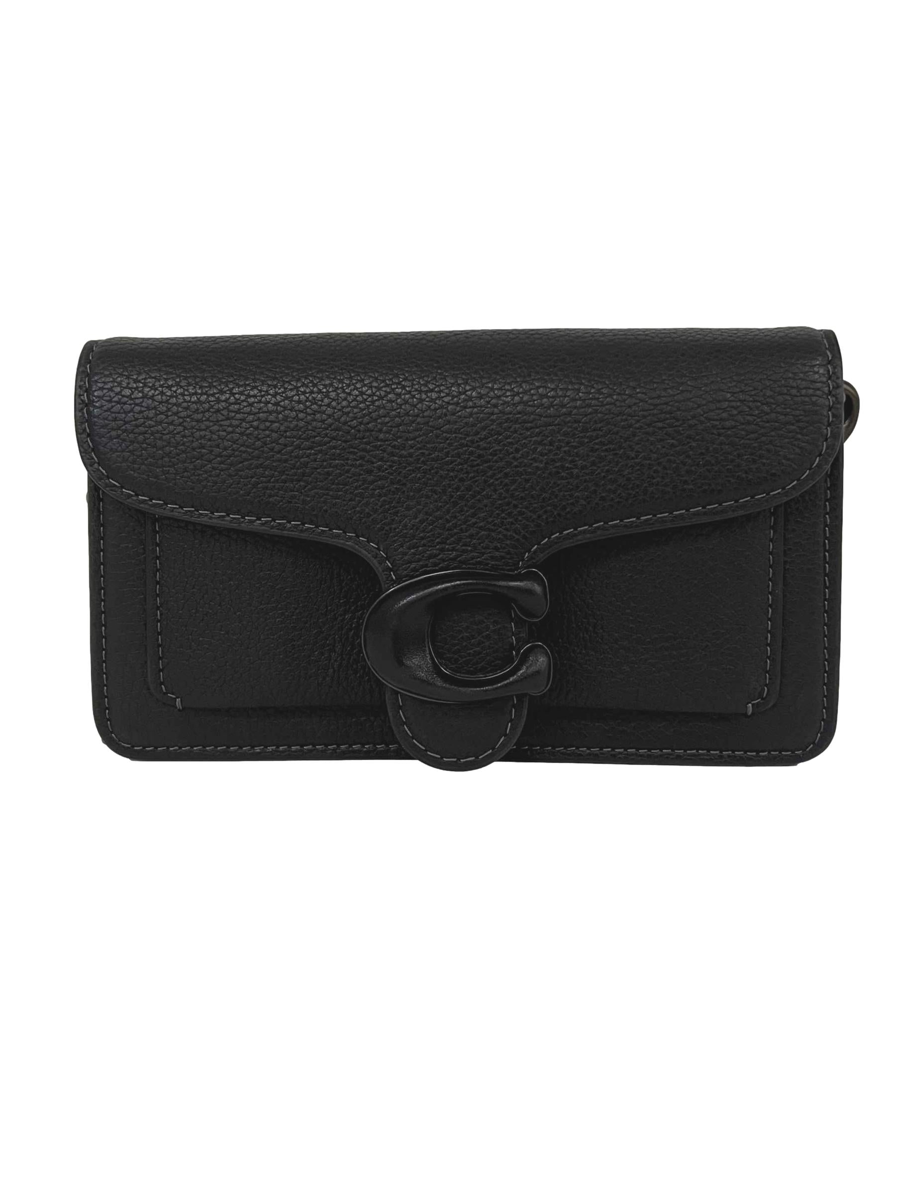 Black Tabby Leather Shoulder Bag