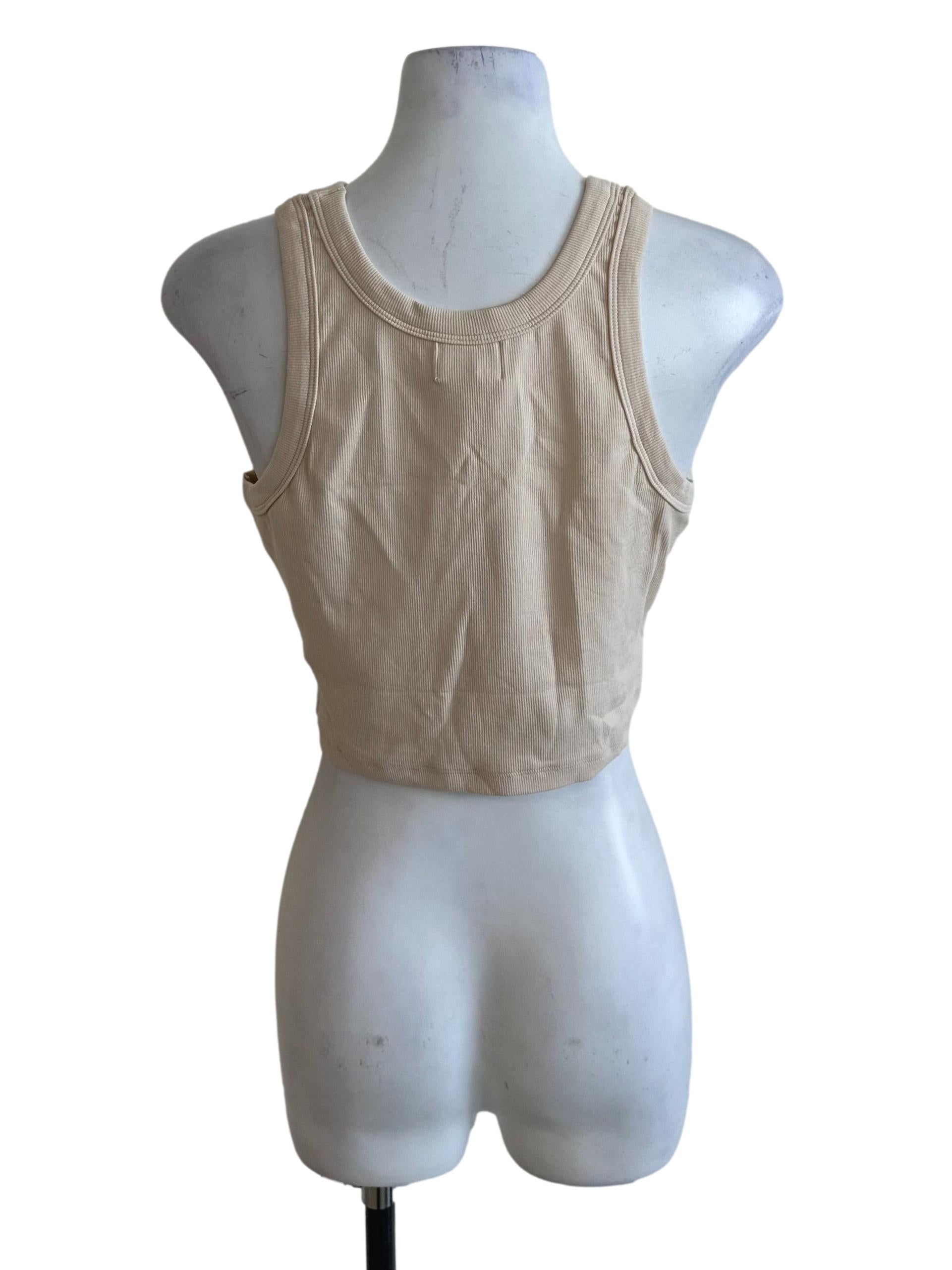 Butter Beige Tank Top